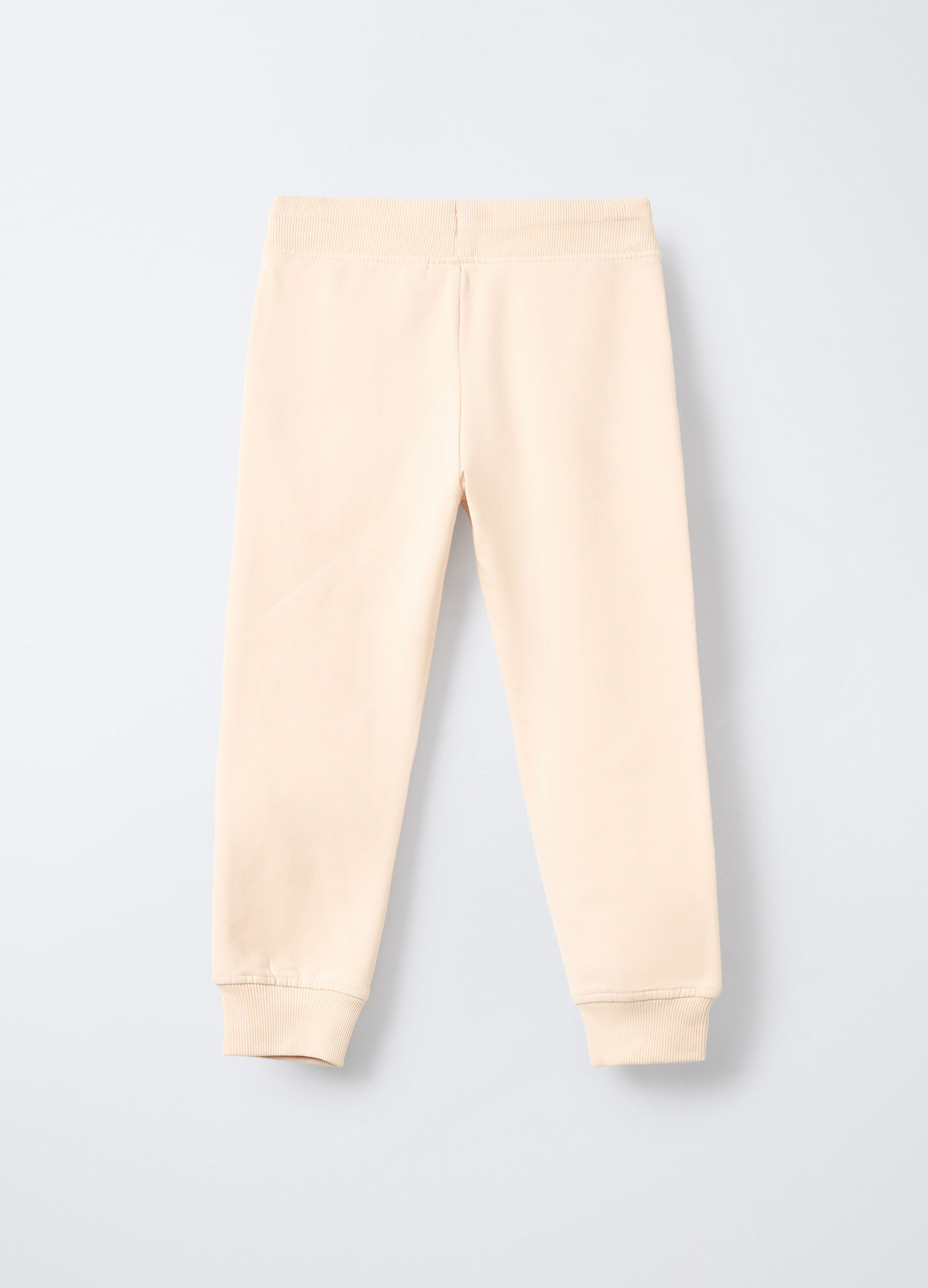Jogger in cotone garzato stretch Fit Regular bambina_1