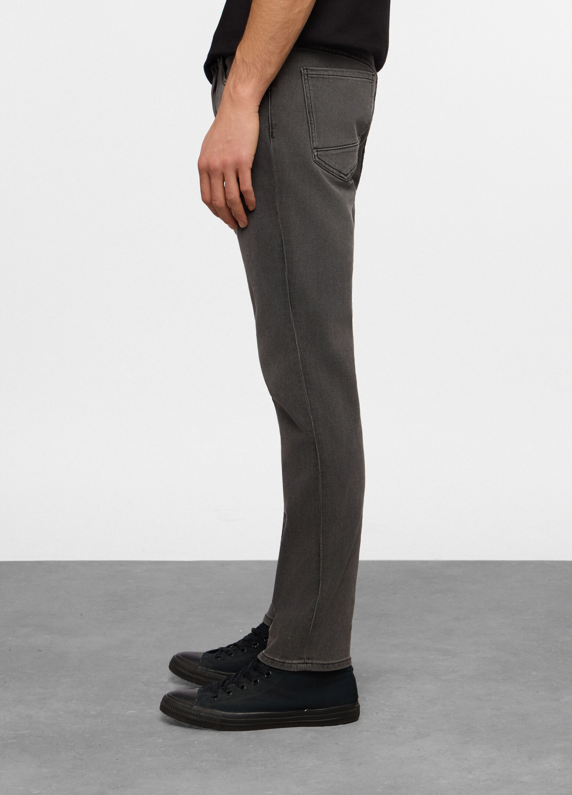 Jeans 5 tasche slim fit in denim stretch uomo_1