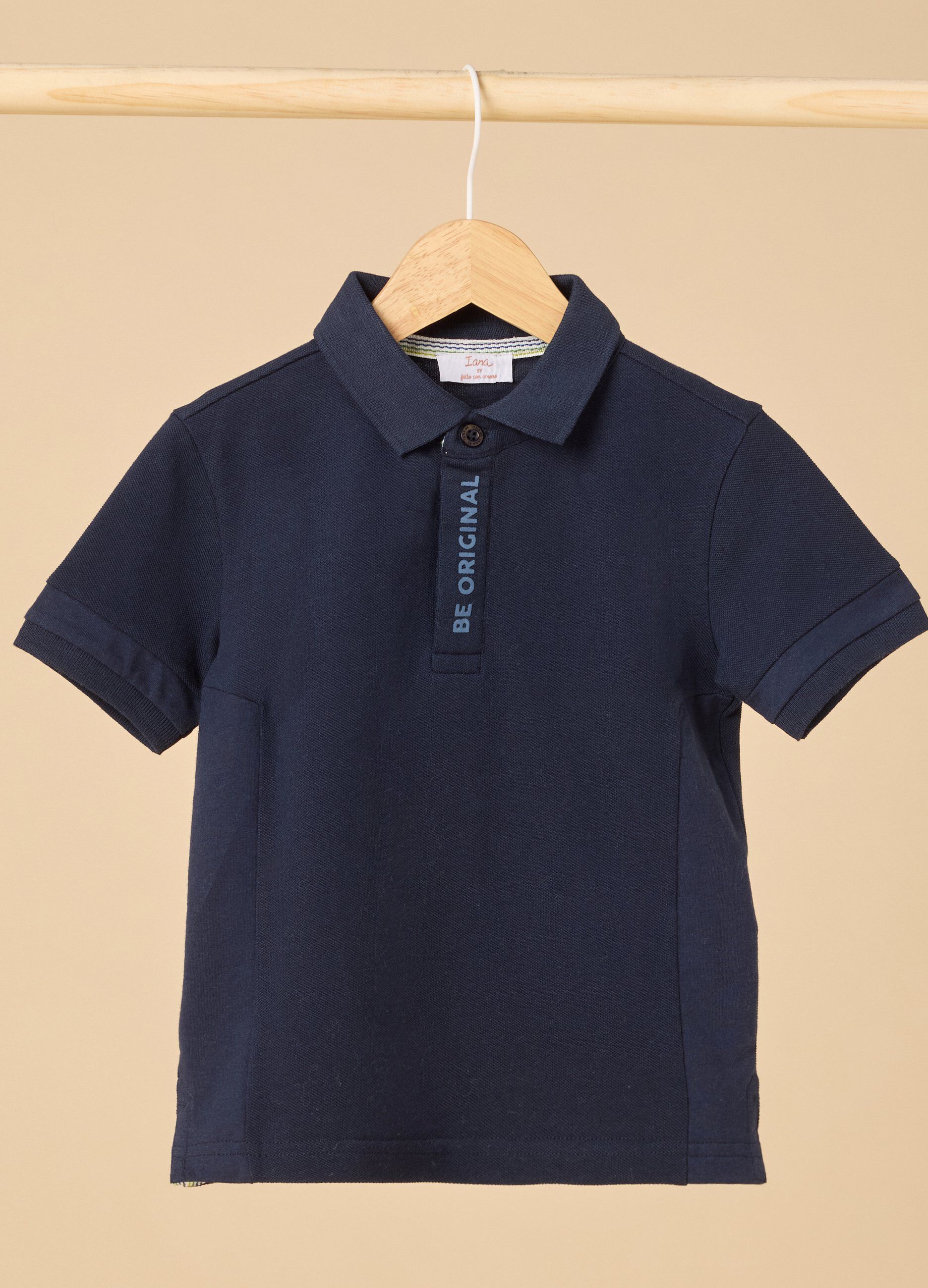 Polo IANA in puro cotone Piquet bambino