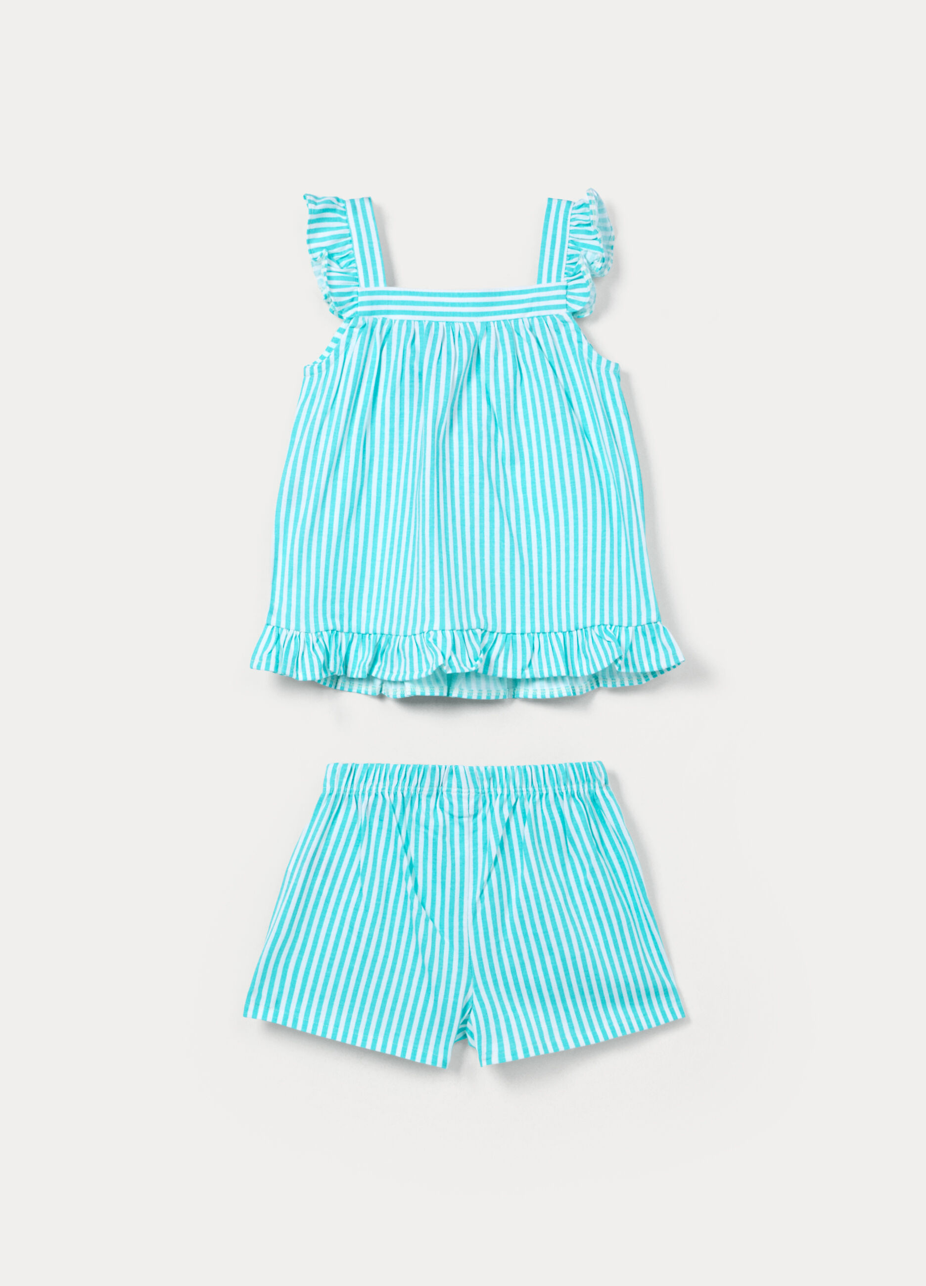 Jogging set in jersey di puro cotone bimba_1