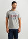 T-shirt con stampa in misto cotone uomo_0