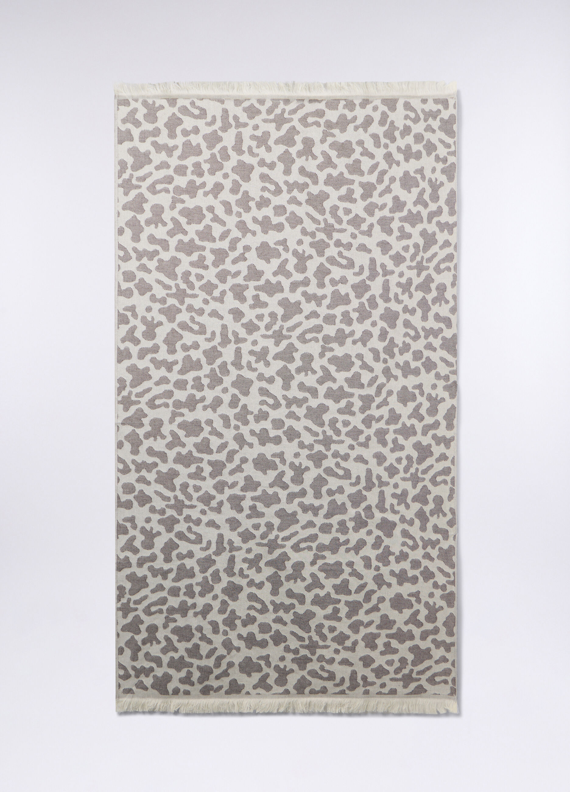 Telo mare in twill di puro cotone donna_0