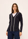 Pullover tricot in costina donna_0