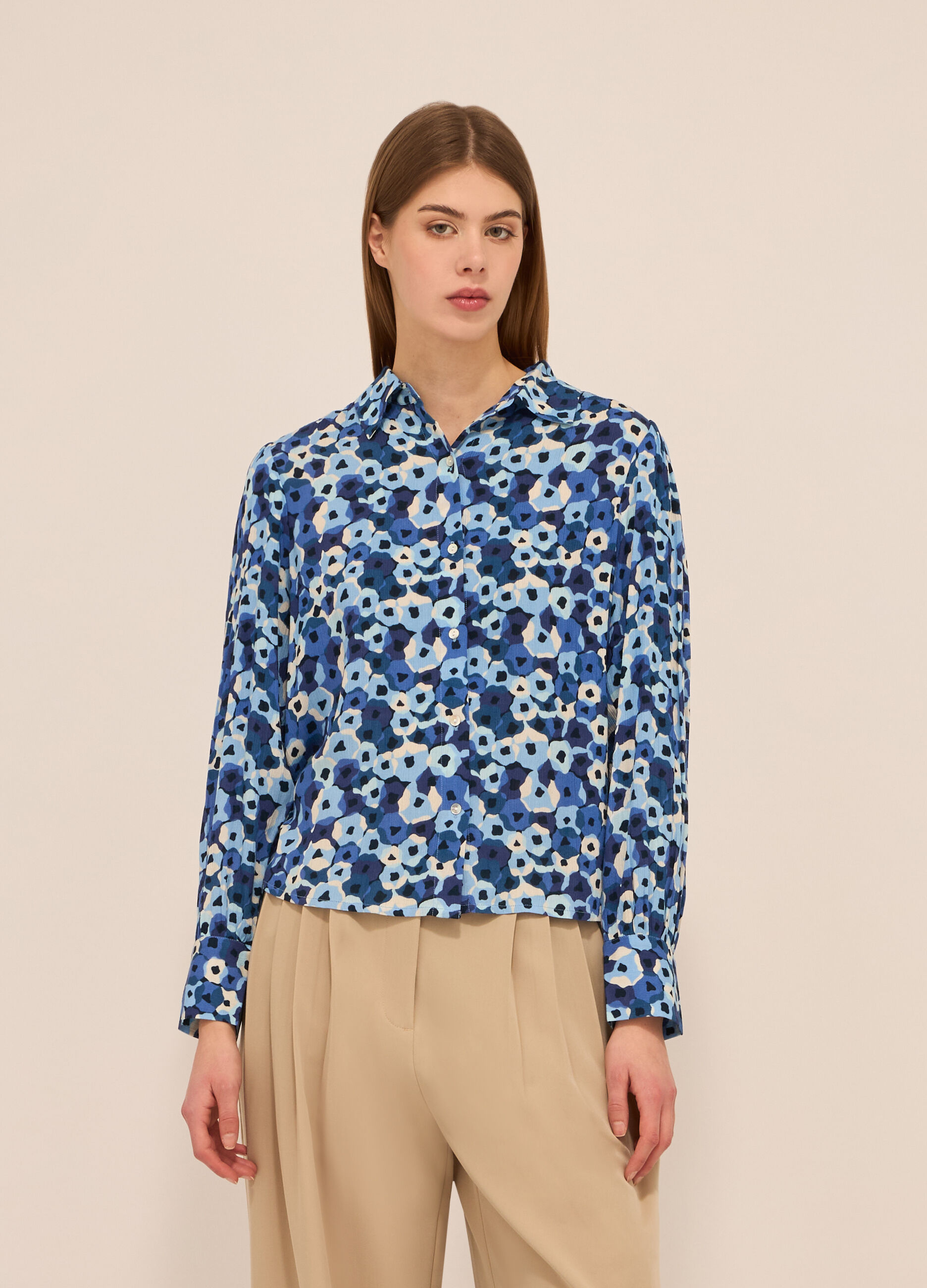 Camicia in pura viscosa donna_0