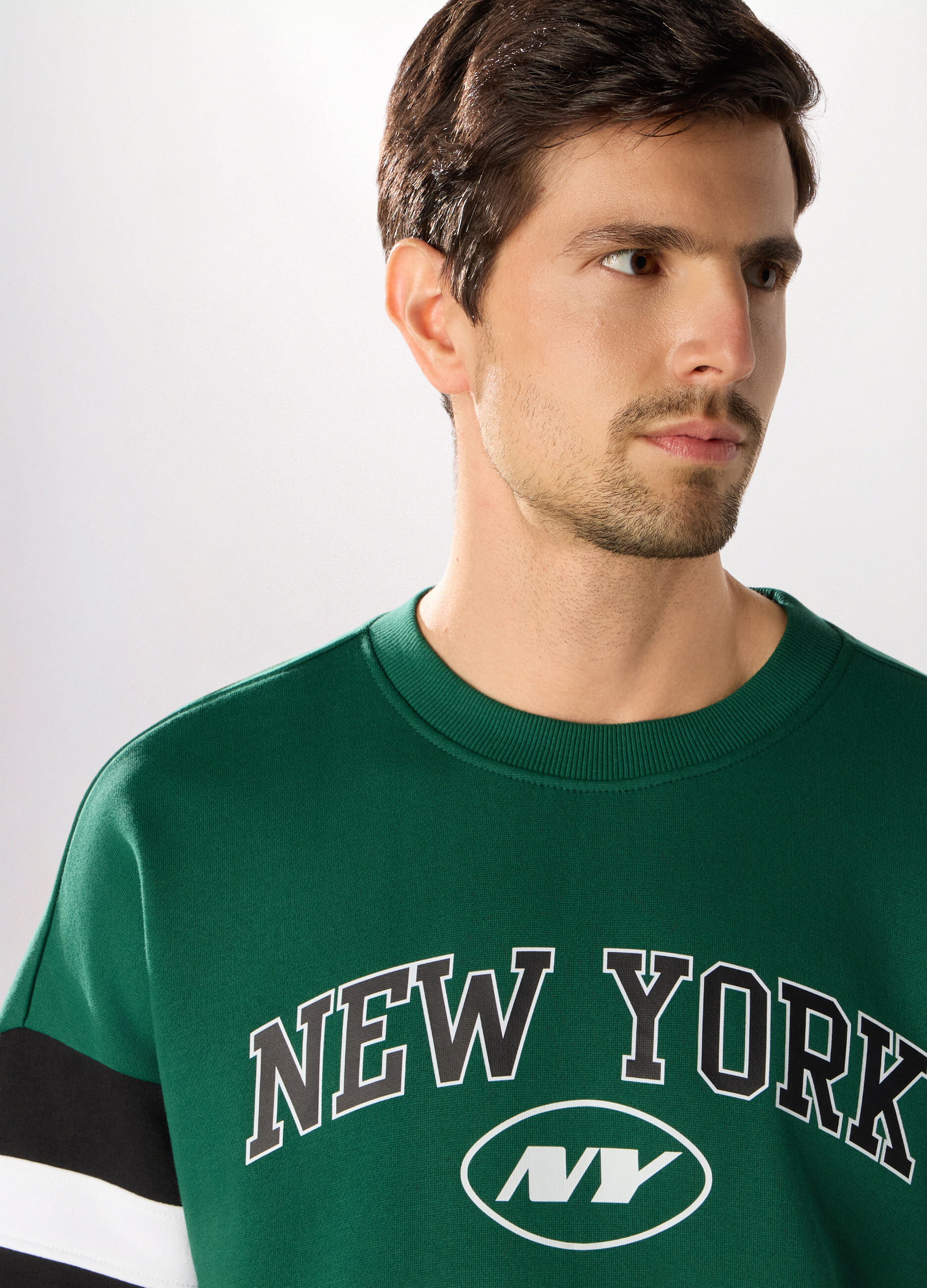Felpa girocollo New York Jets_2