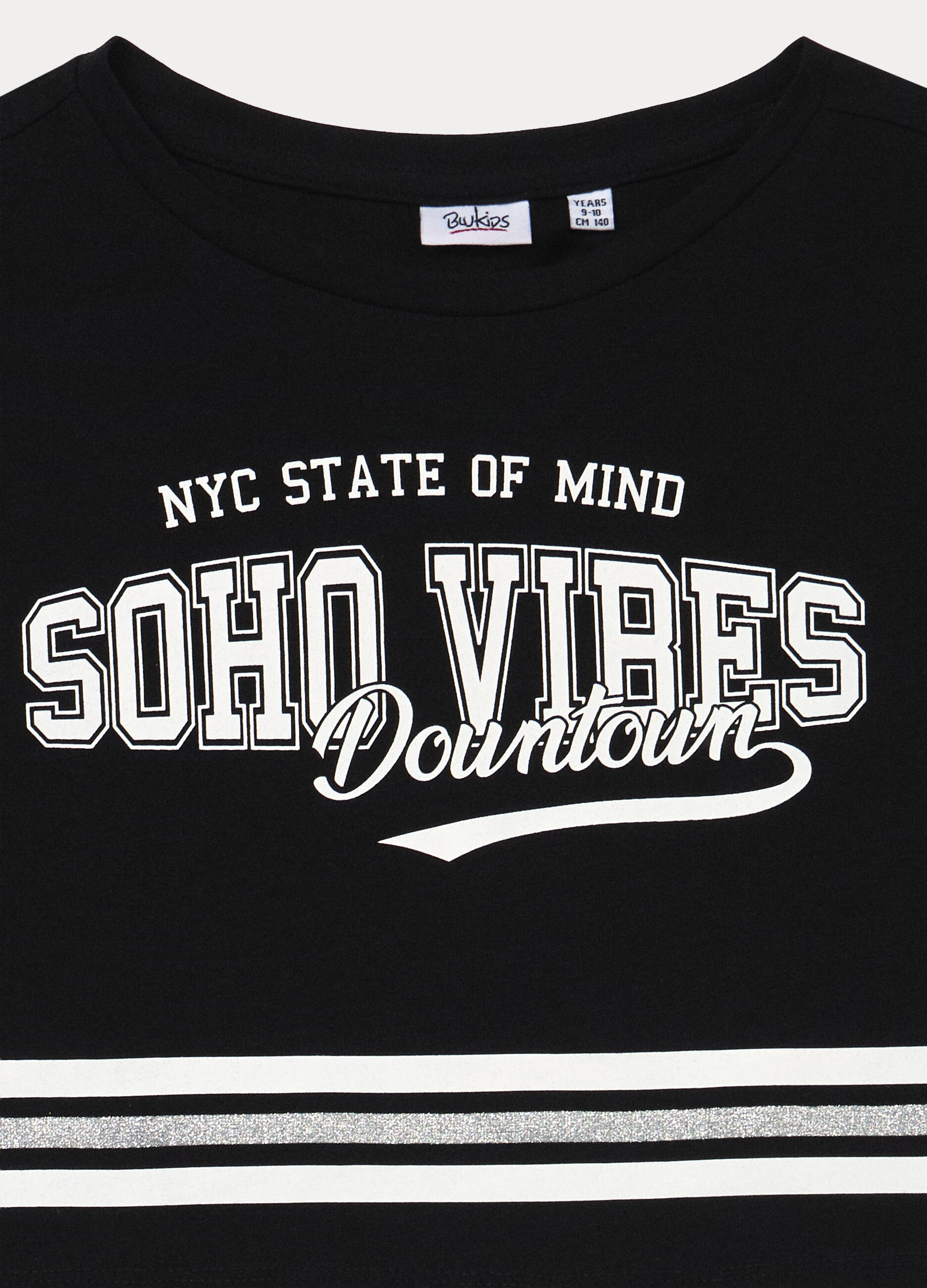 T-shirt in jersey di cotone stretch ragazza_2