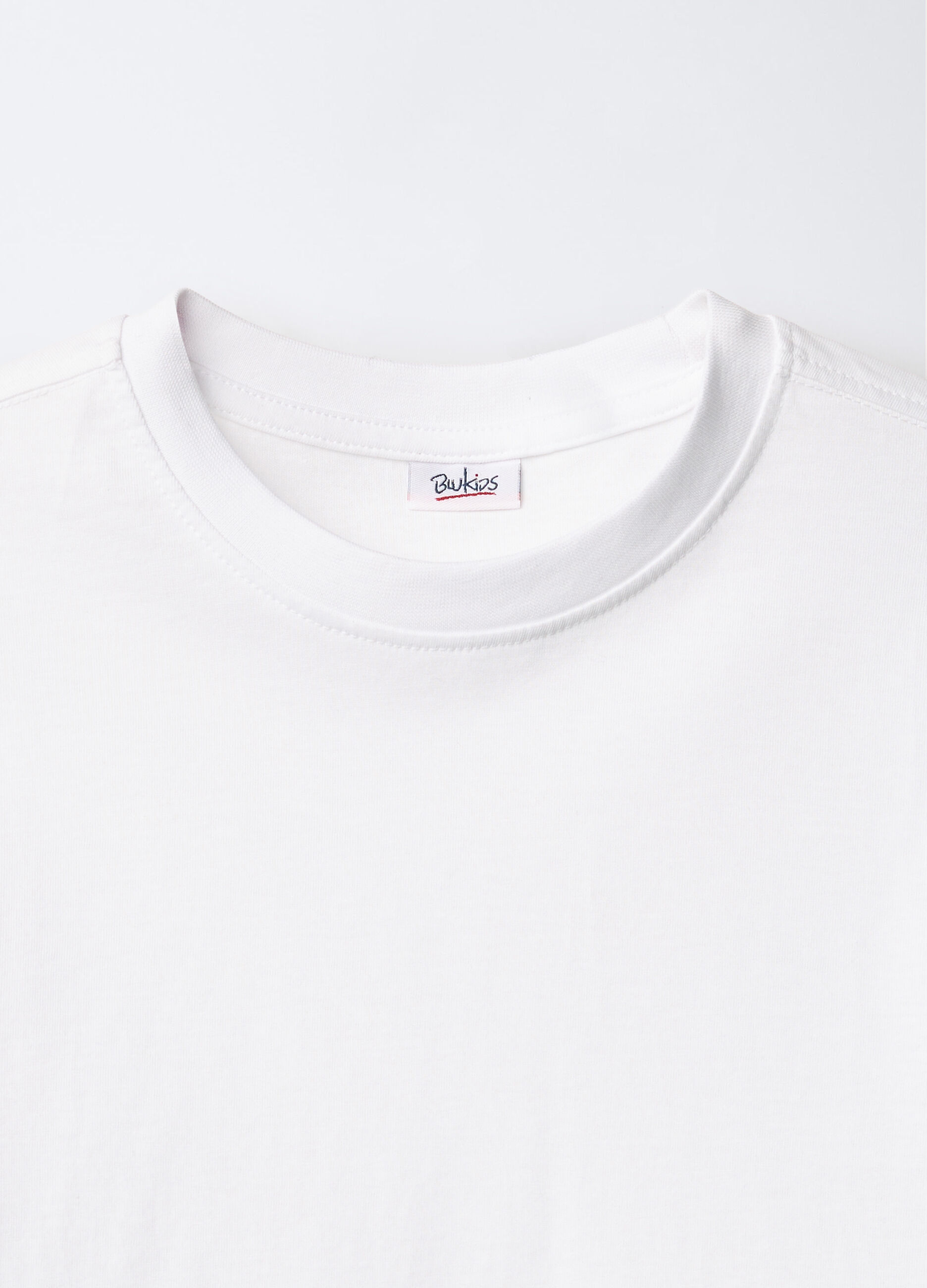 T-shirt girocollo in jersey di puro cotone ragazzo_2