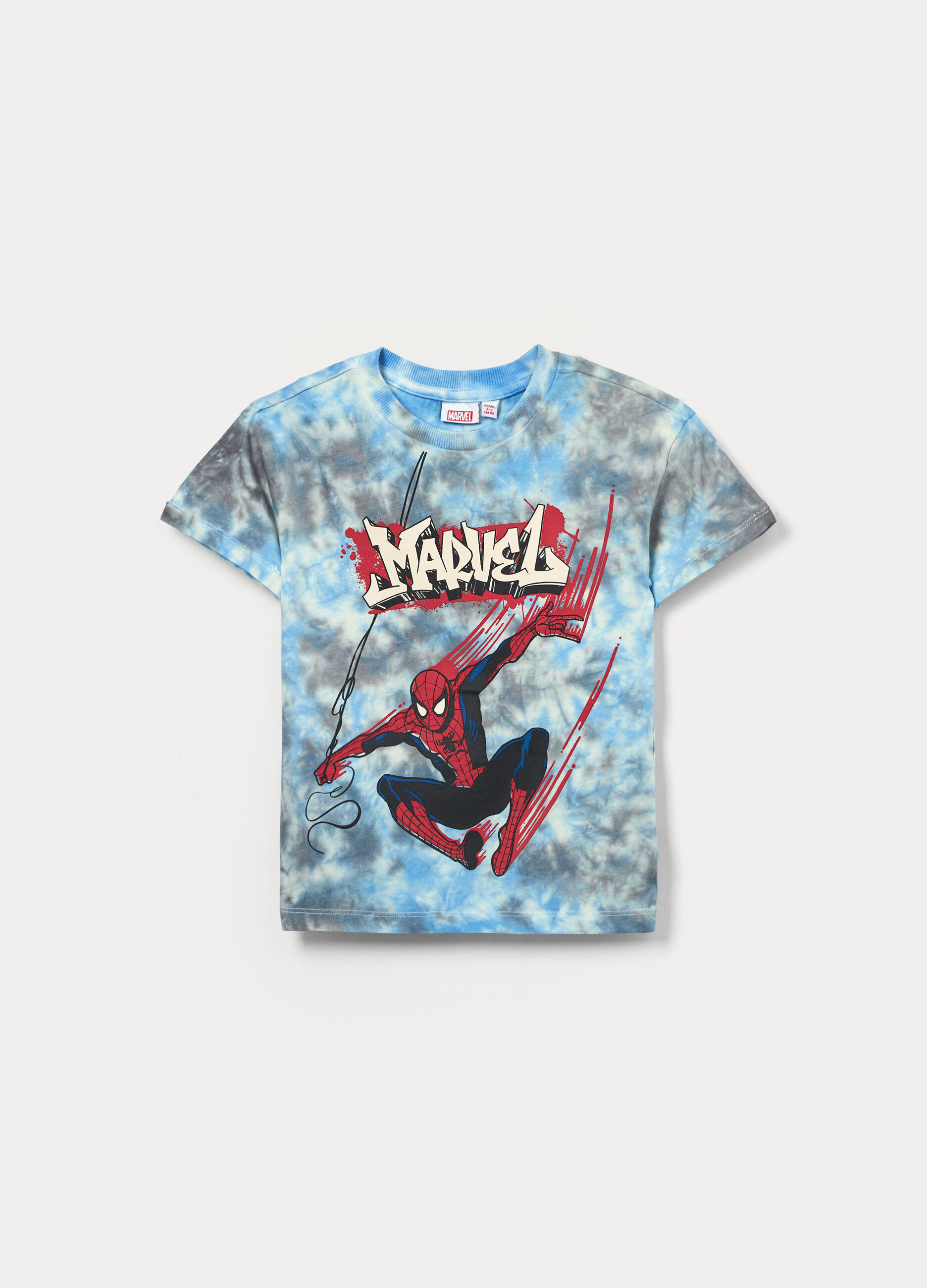 T-shirt Marvel in jersey di puro cotone bambino_0