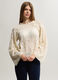 Blusa Fit Regular girocollo in pizzo donna_0