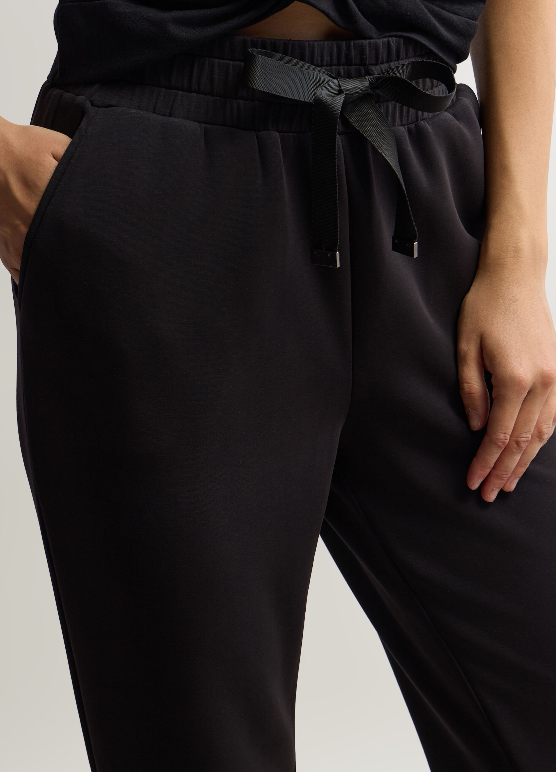Jogger misto modal stretch donna_3
