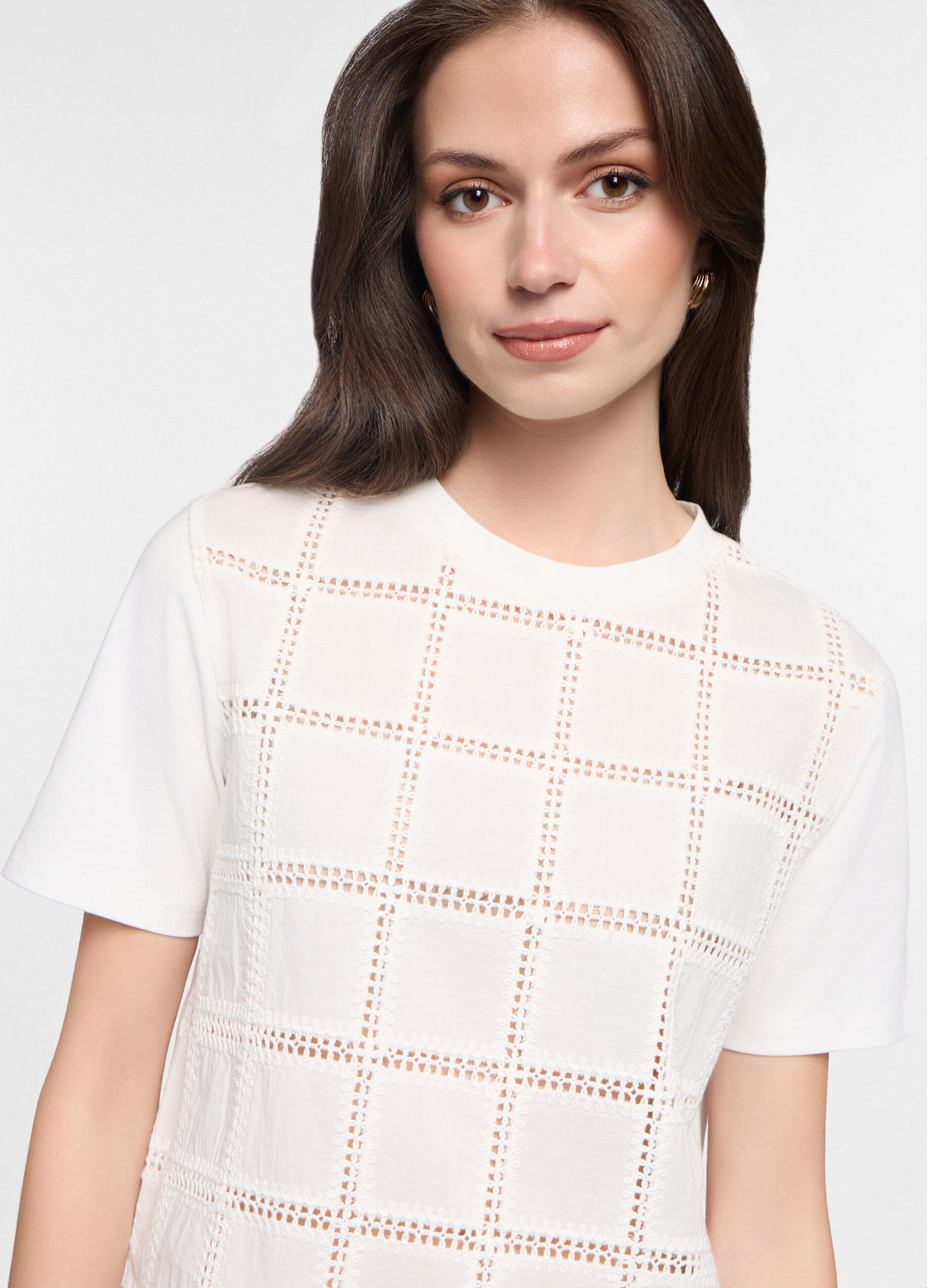 T-shirt girocollo donna