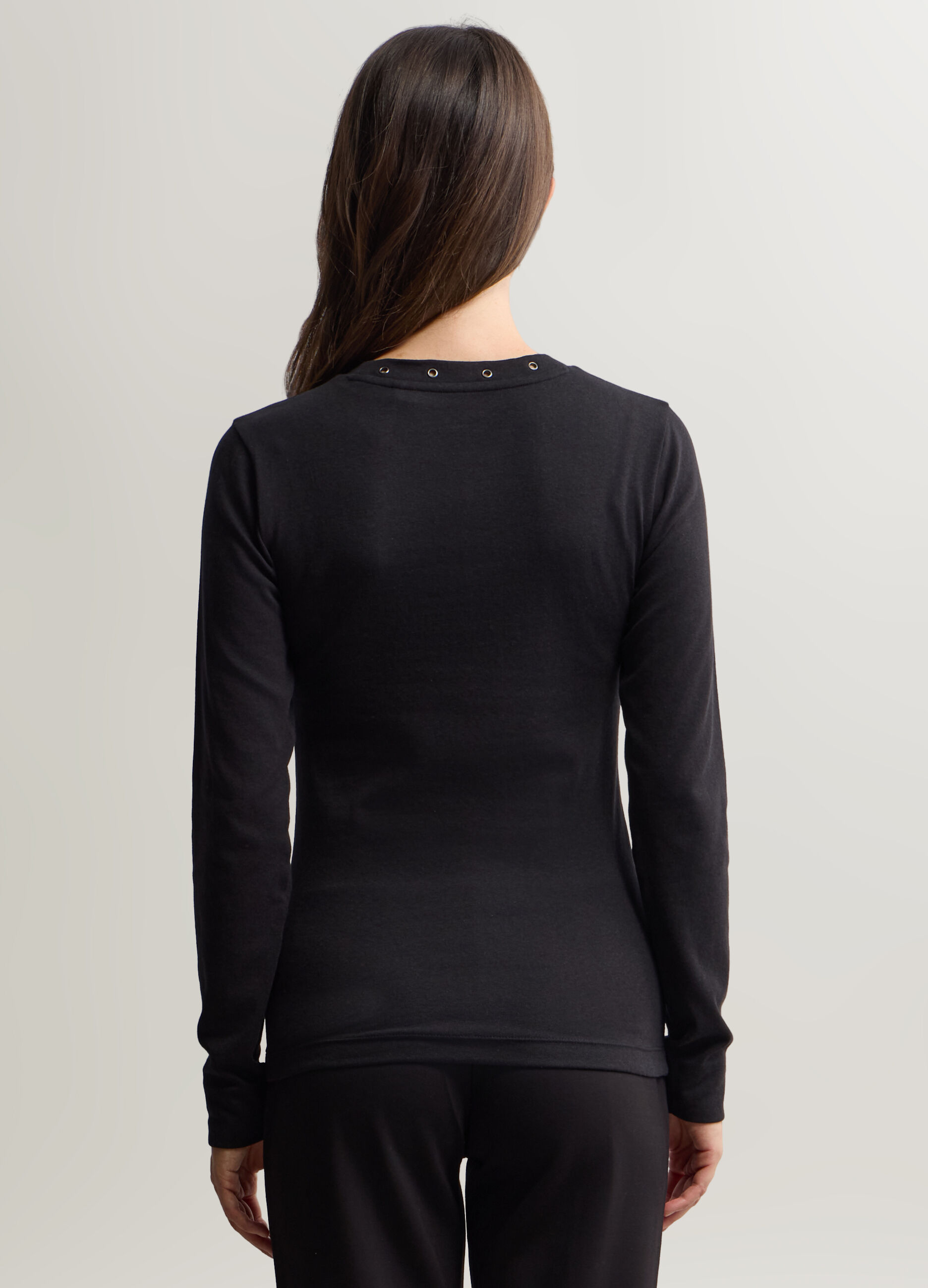 T-shirt girocollo donna_1