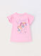 T-shirt in jersey di cotone stretch bambina_0