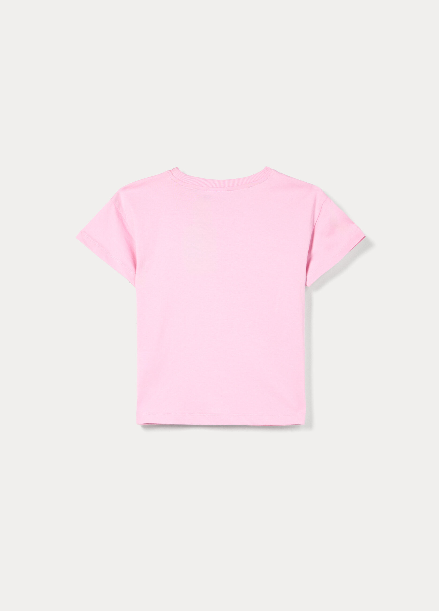 T-shirt girocollo ragazza_1