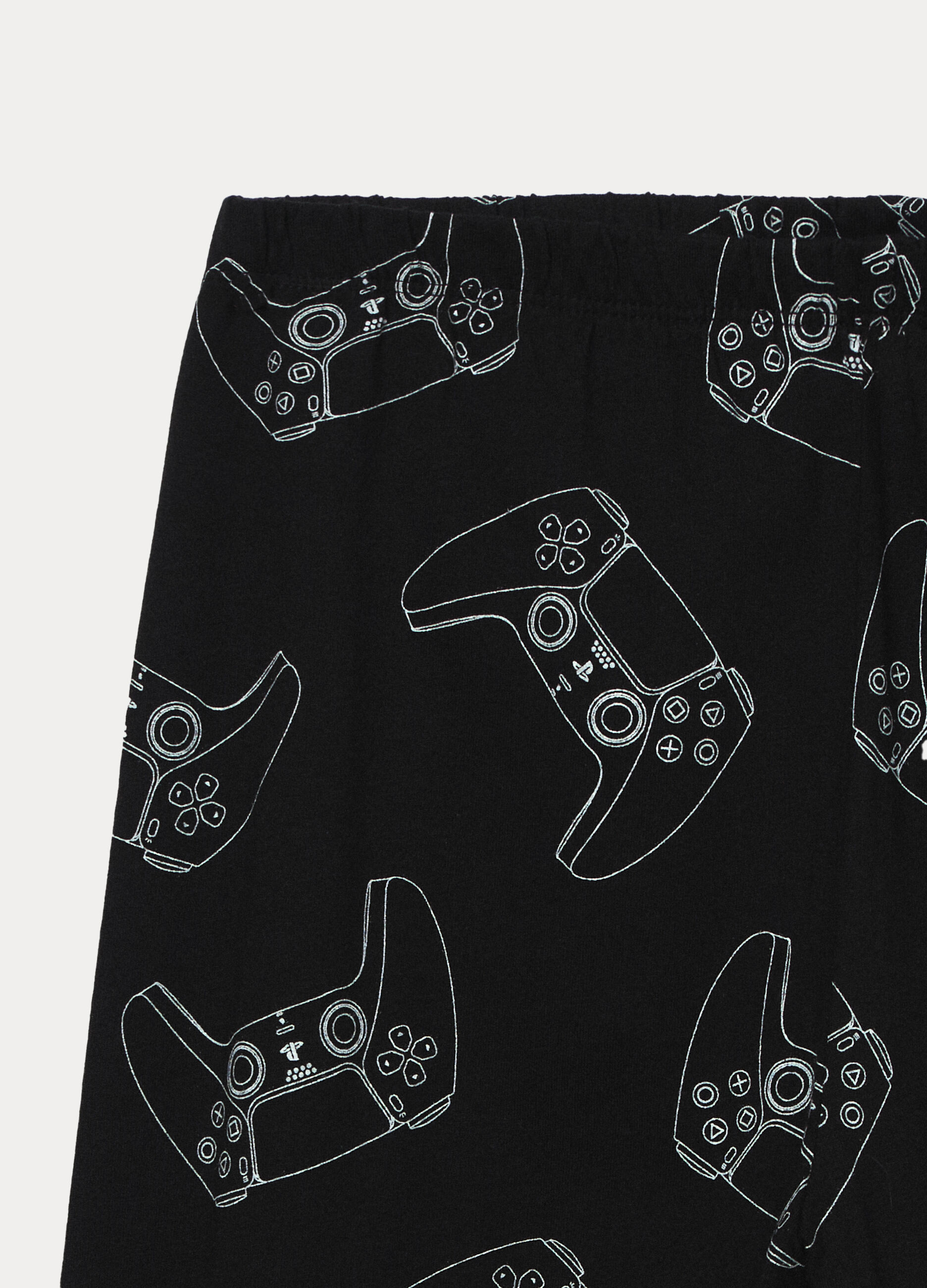 Set pigiama lungo Play Station in jersey di puro cotone ragazzo_3