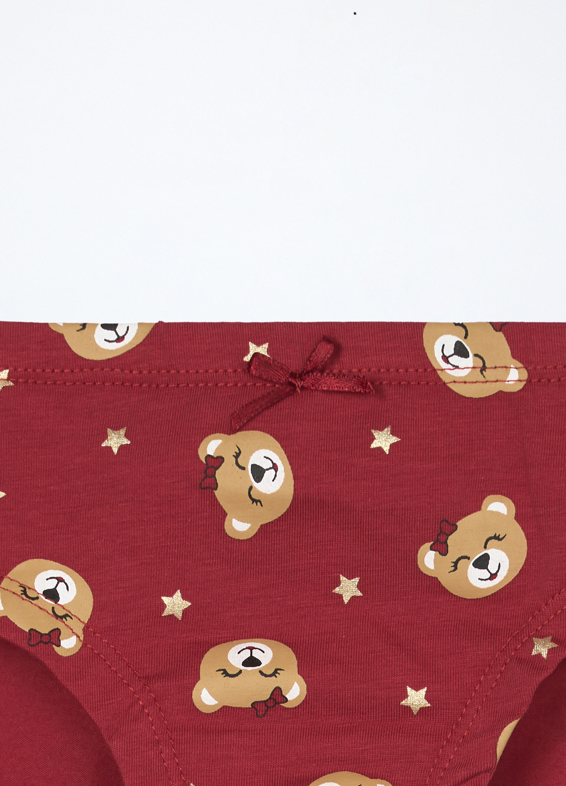 Slip in jersey di cotone stretch bambina_3