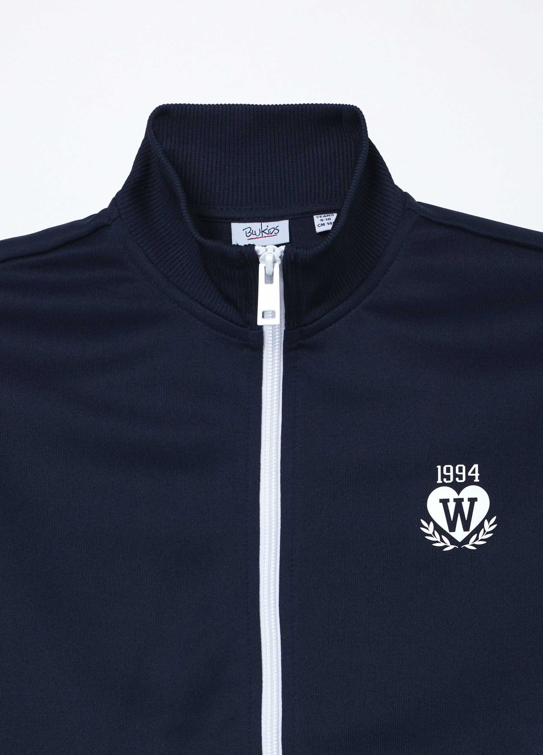 Felpa full zip ragazza_2
