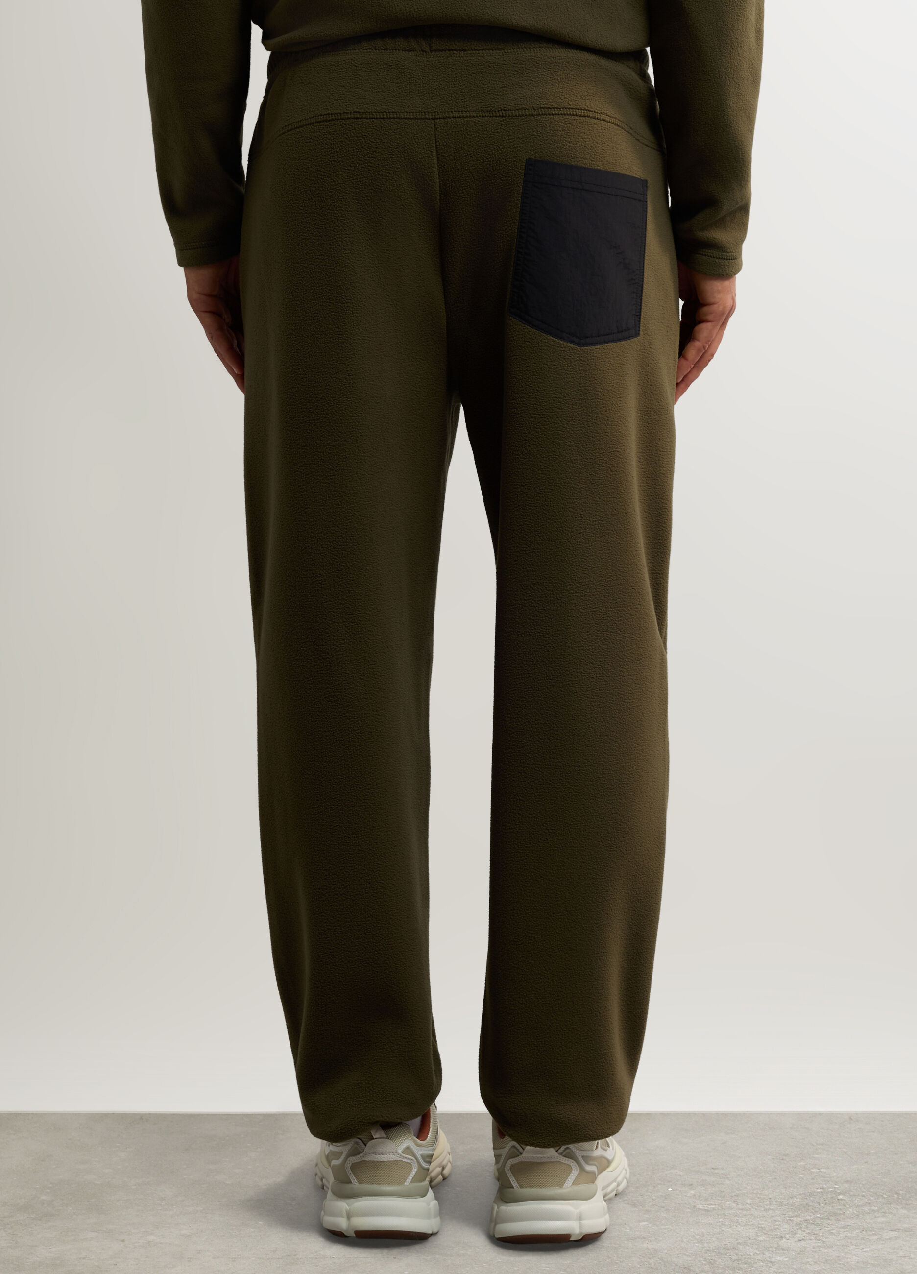 Jogger in pile con coulisse uomo_2