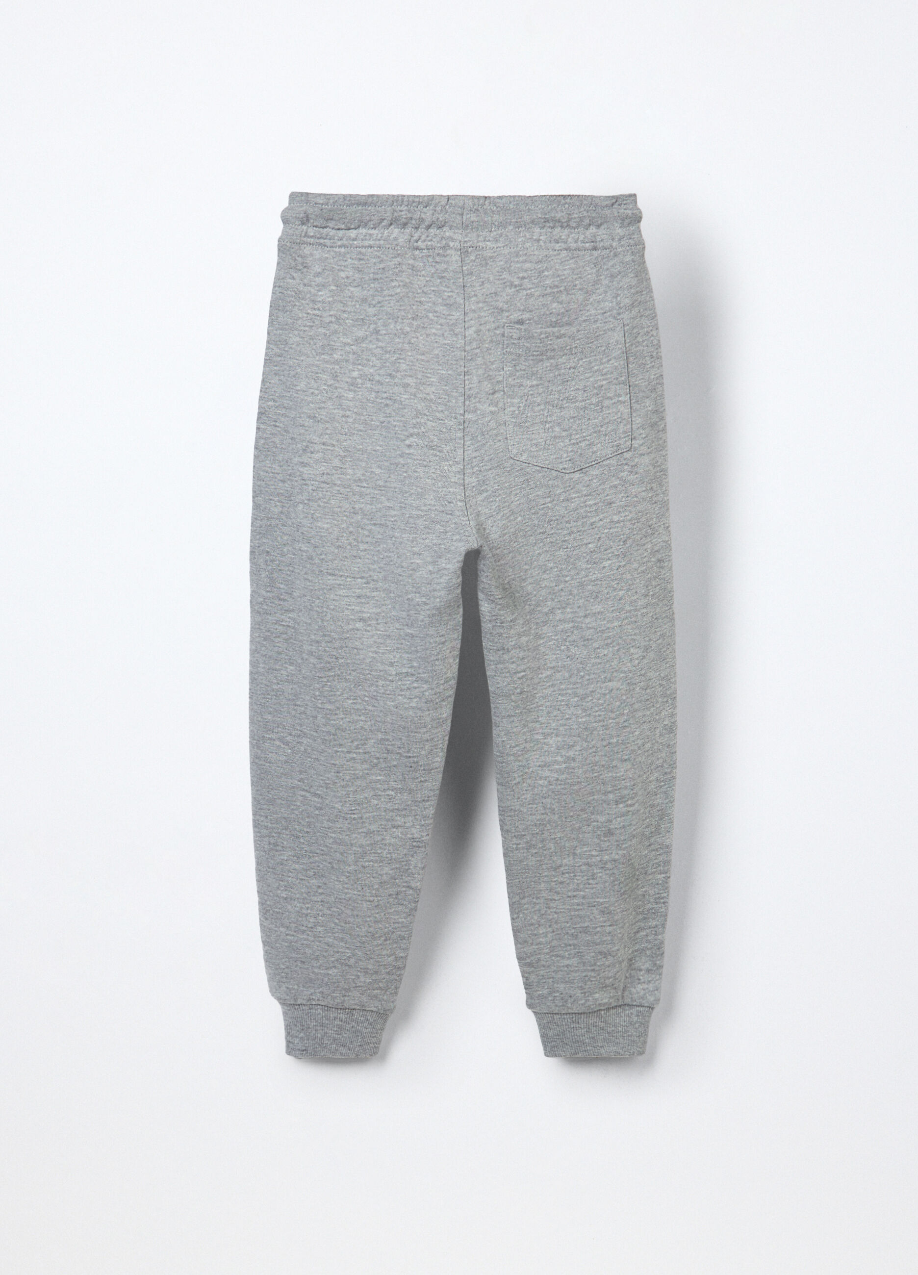 Jogger in french terry di cotone bambino_1