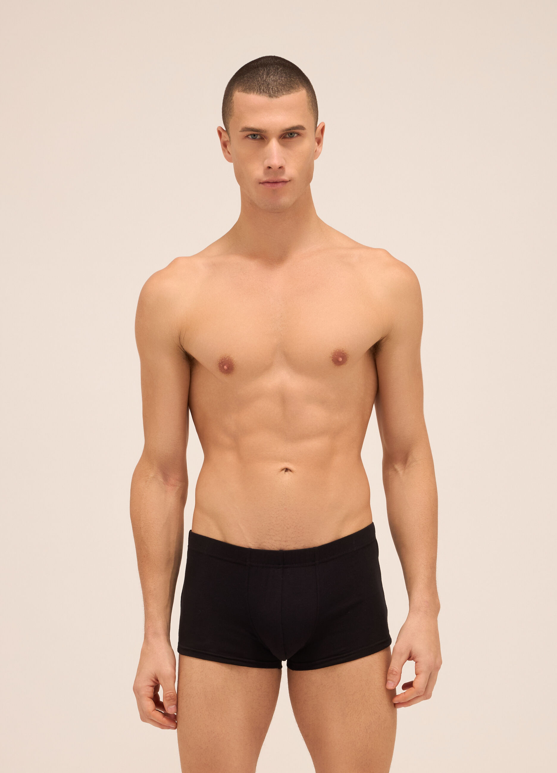 Boxer in cotone stretch uomo_0
