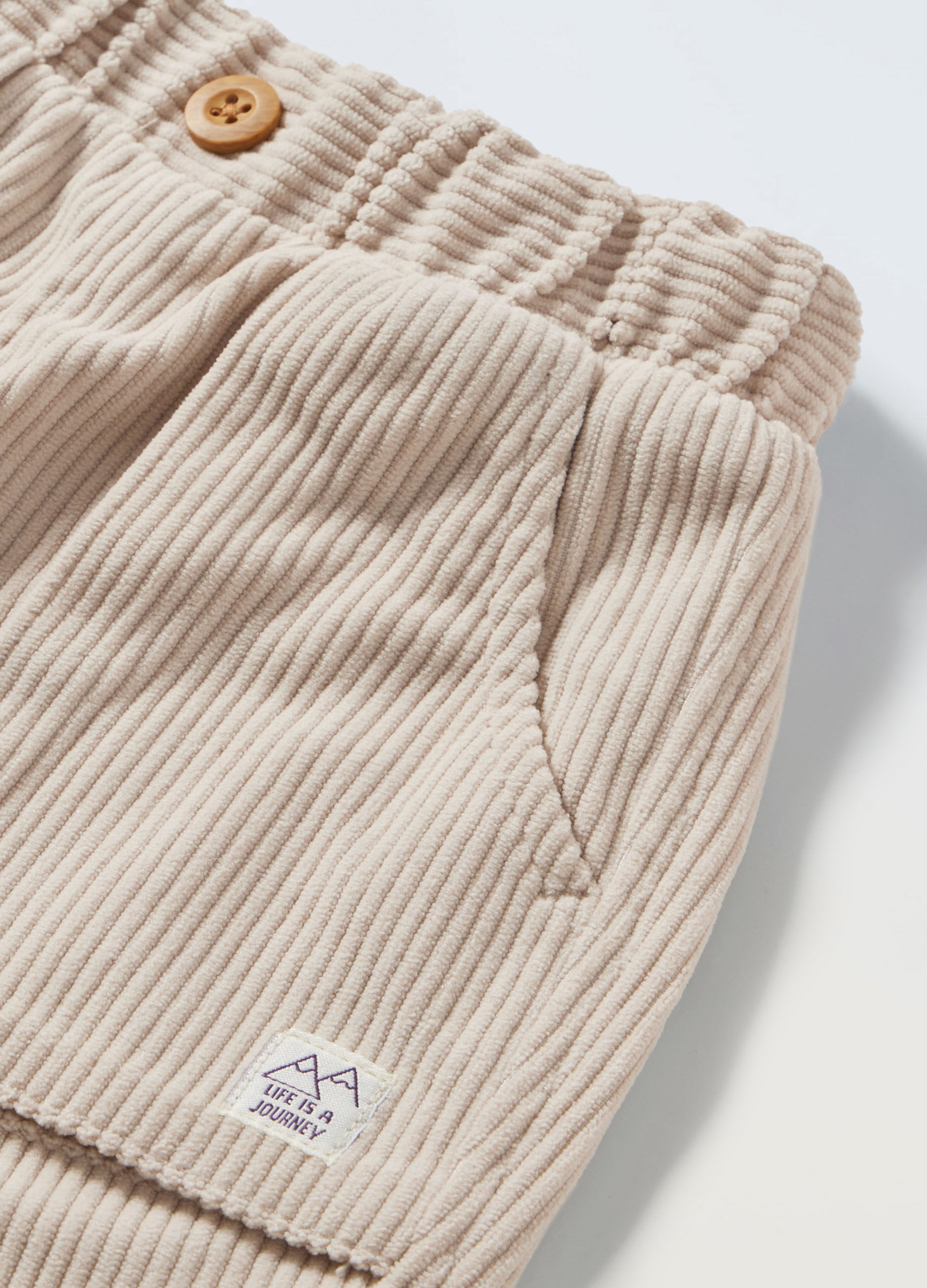 Pantaloni in costina velours neonato_1