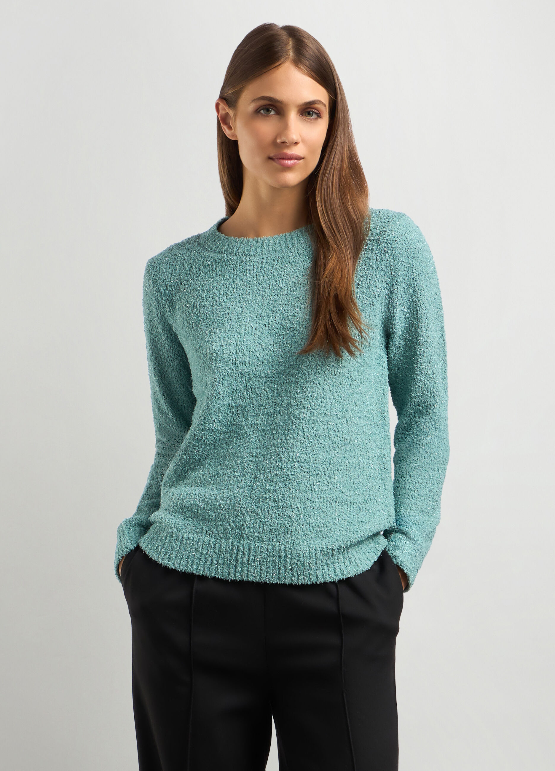 Pullover bouclé donna_0