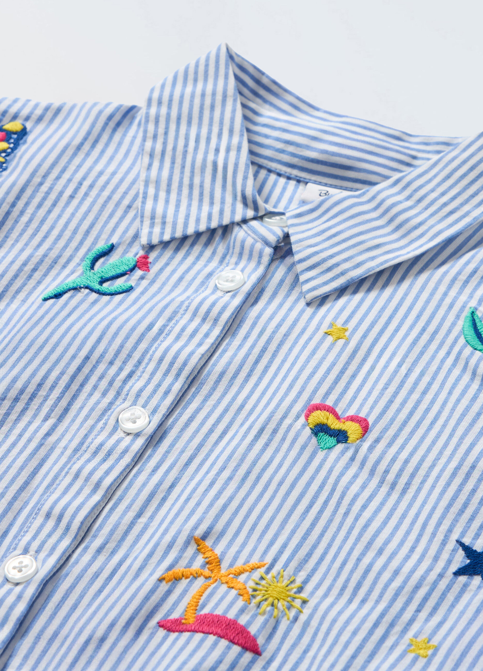 Camicia in puro cotone ragazza_1