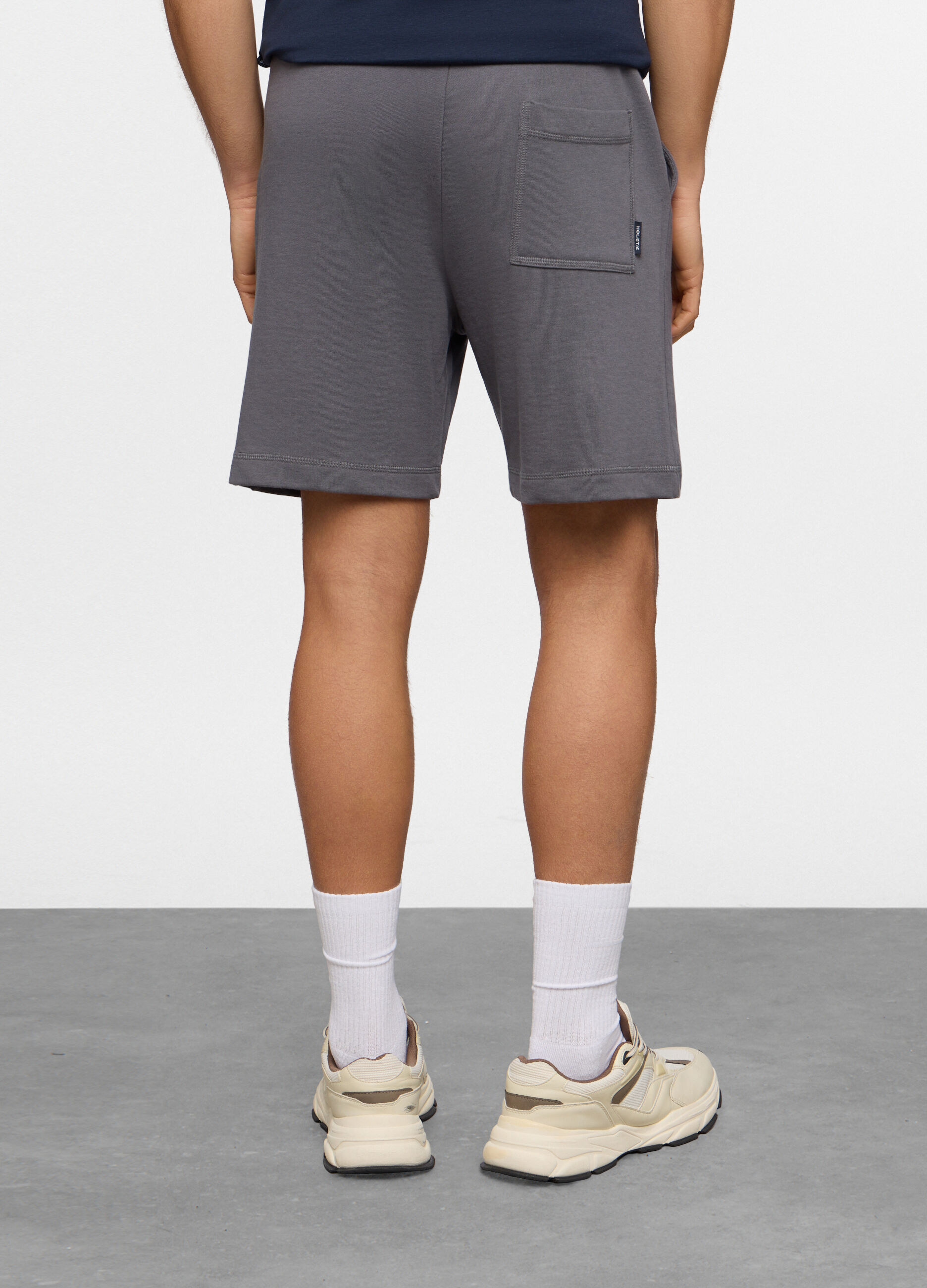 Pantaloncini in felpa di cotone uomo_1