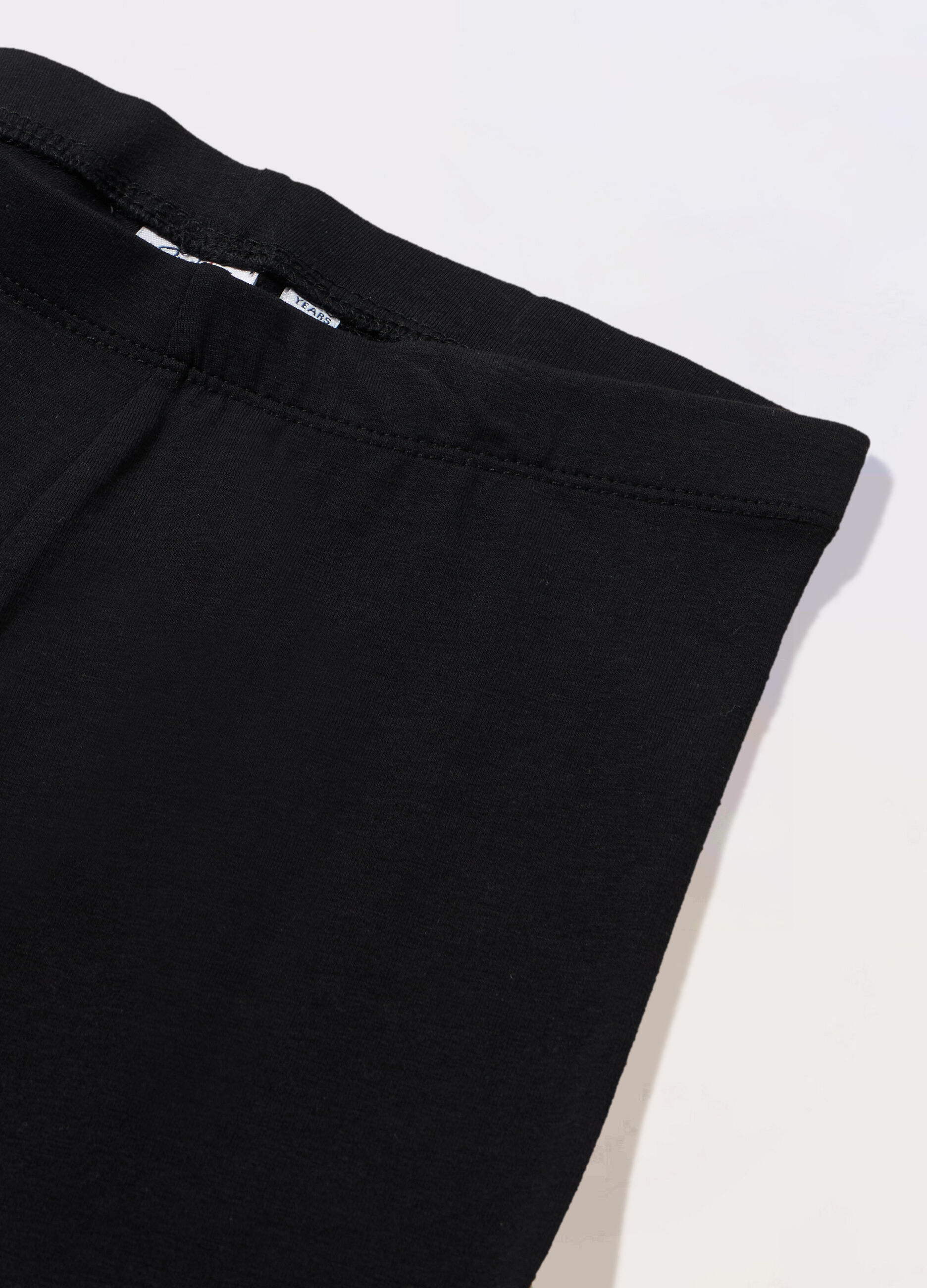 Leggings ciclista con stampa ragazza