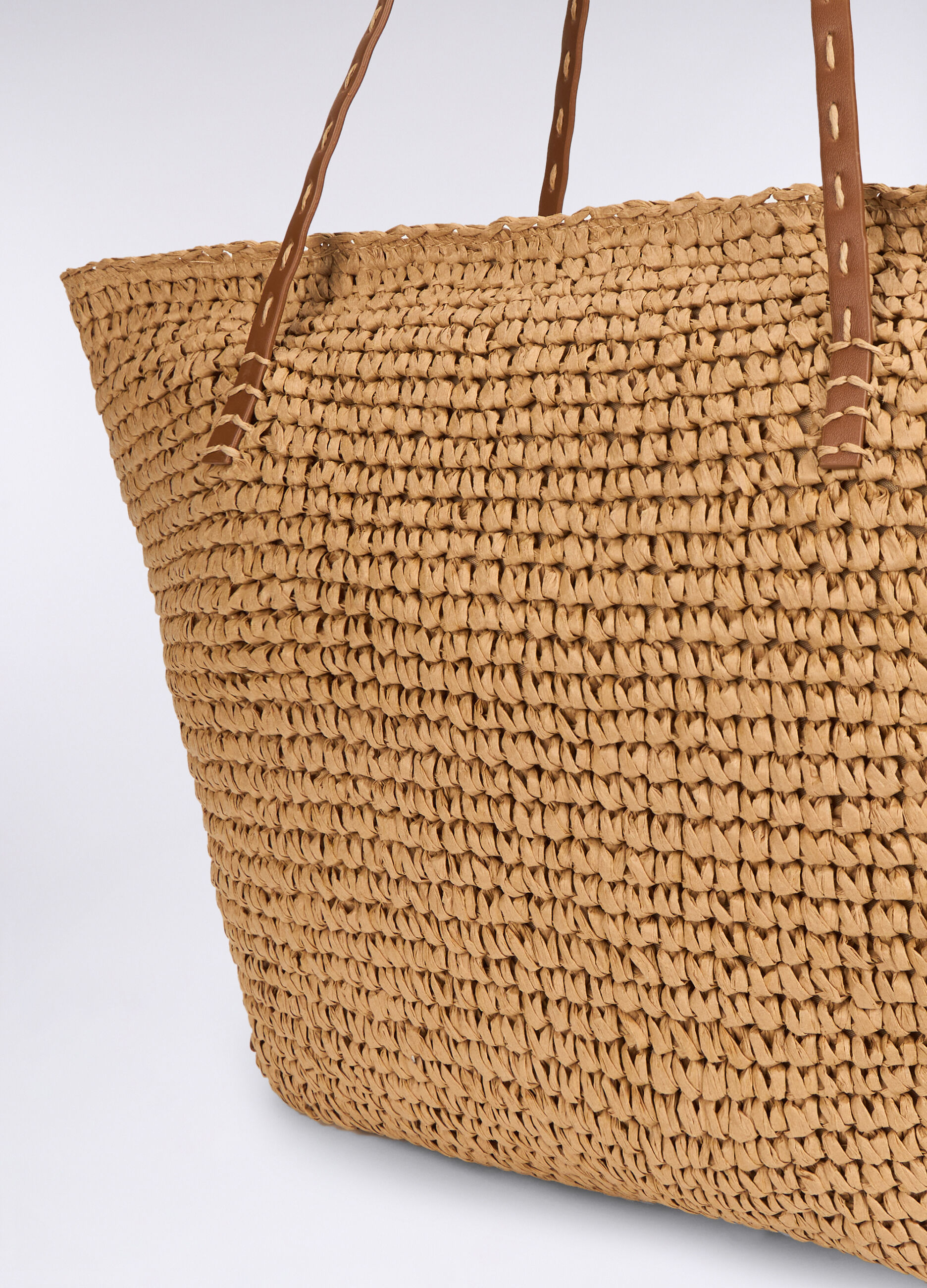 Borsa shopper in carta tessile donna_1