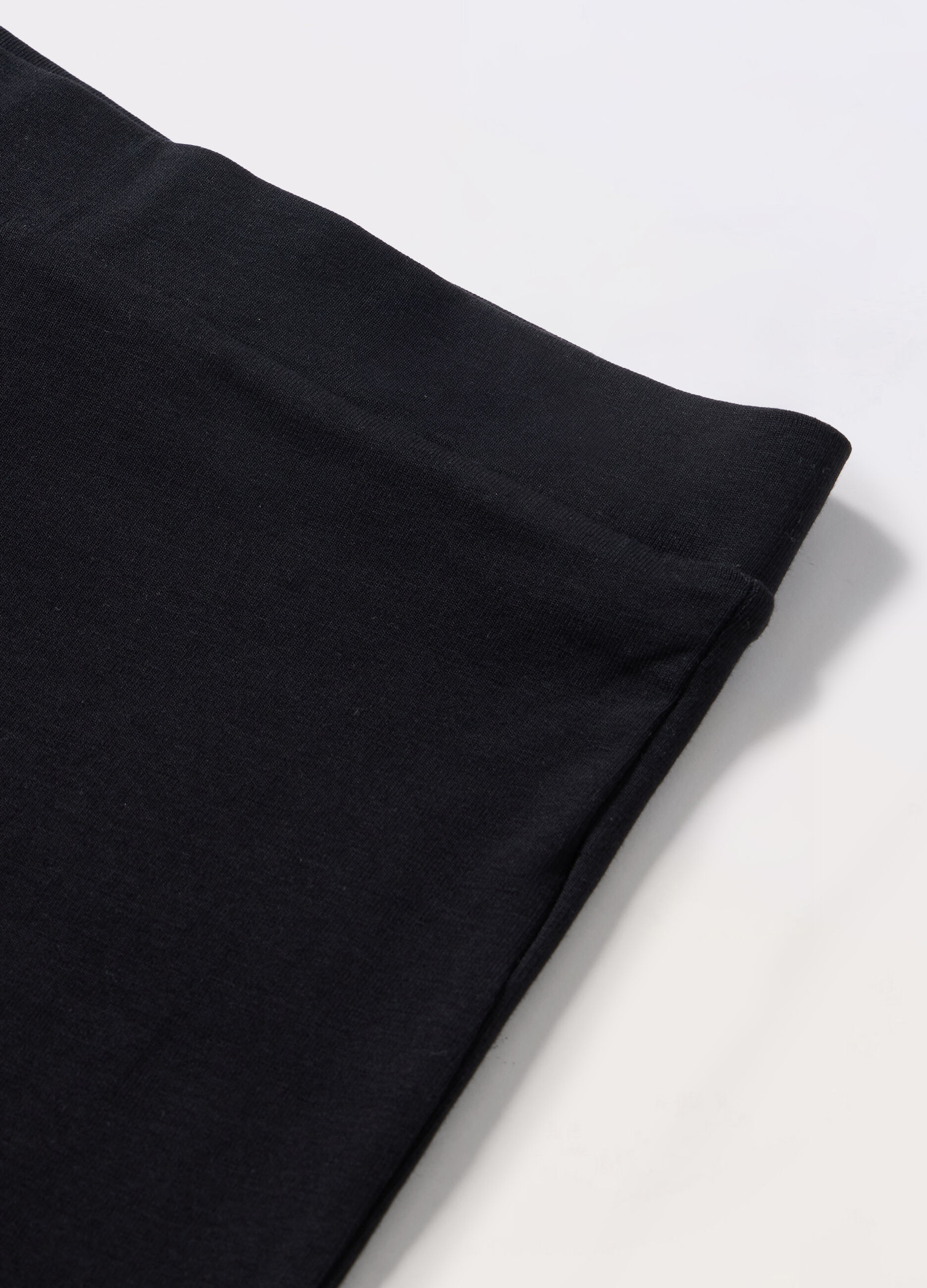 Leggings flare fit in jersey di cotone stretch ragazza_1