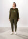Leggings in jersey di cotone stretch donna curvy_0