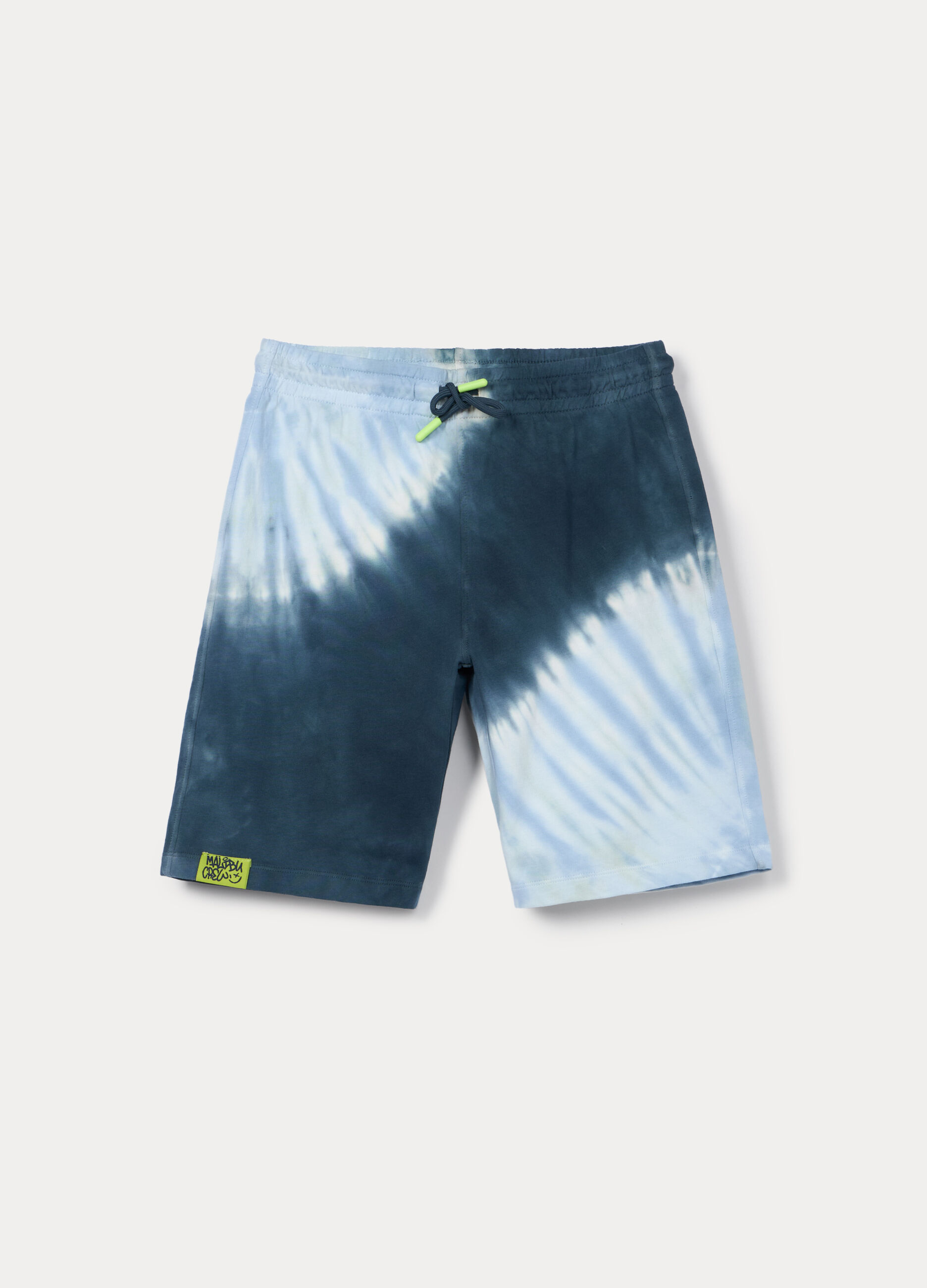 Shorts in french terry di puro cotone ragazzo_0