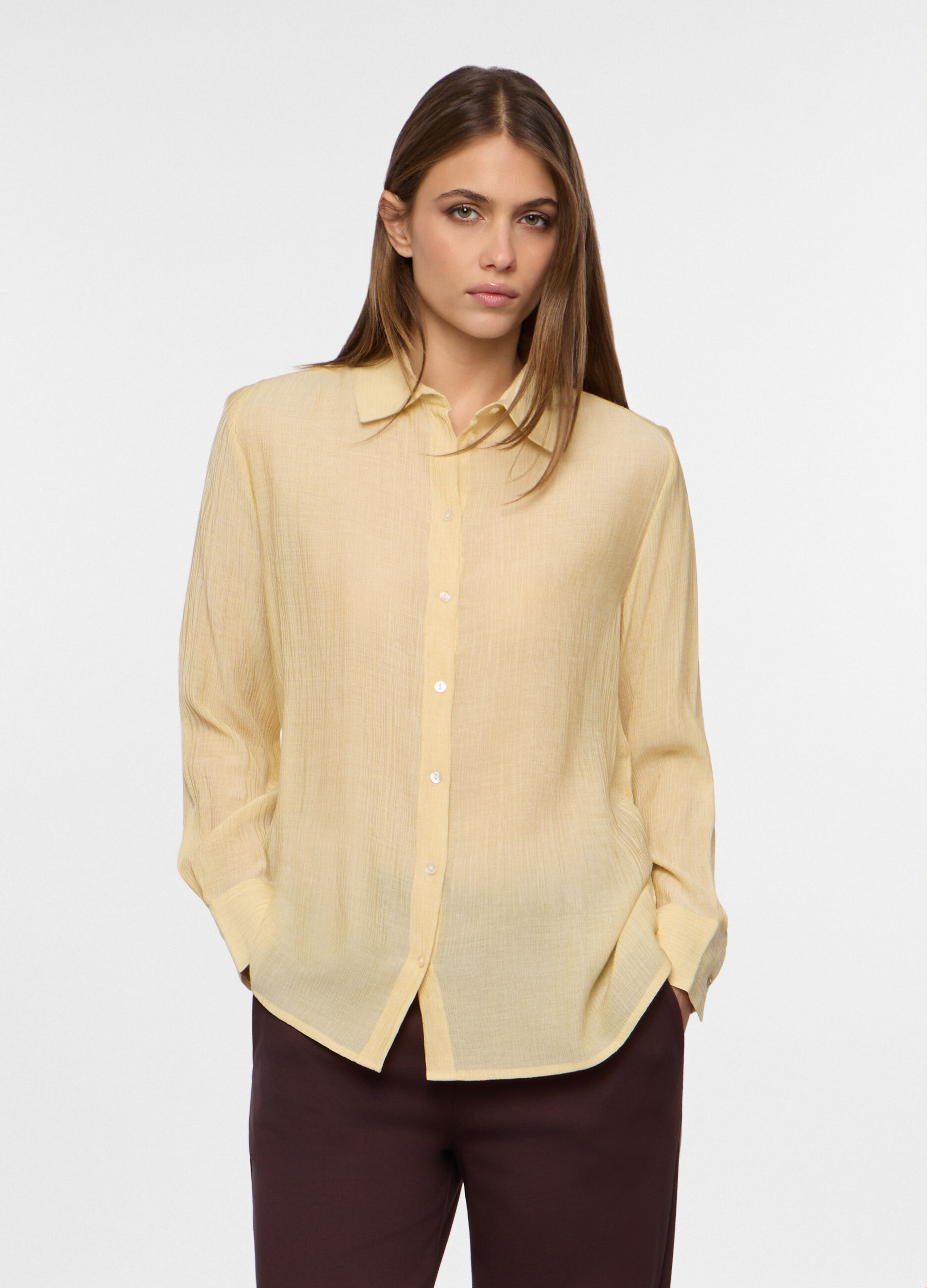 Camicia misto viscosa donna_0