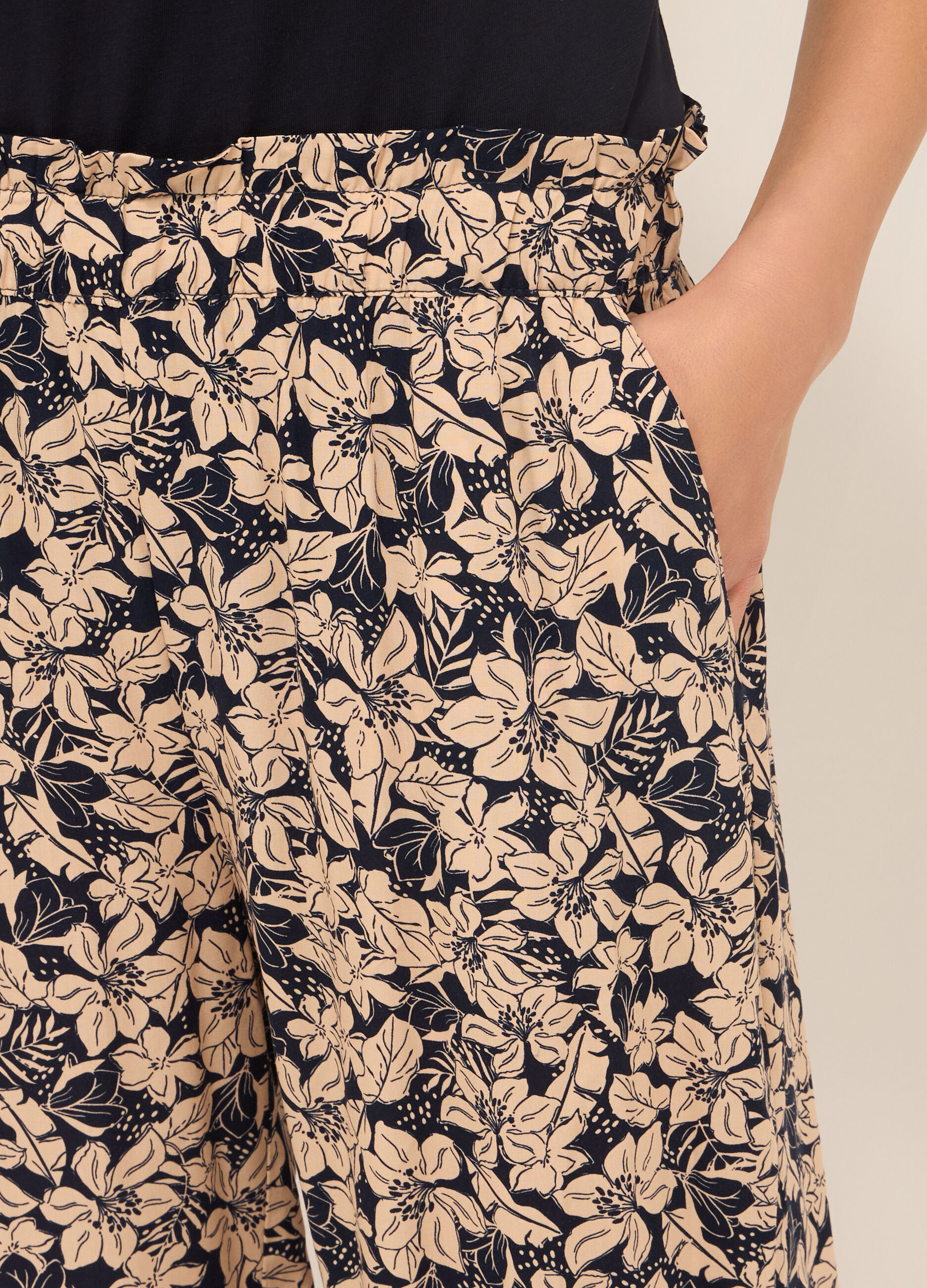 Pantaloni in pura viscosa donna_2