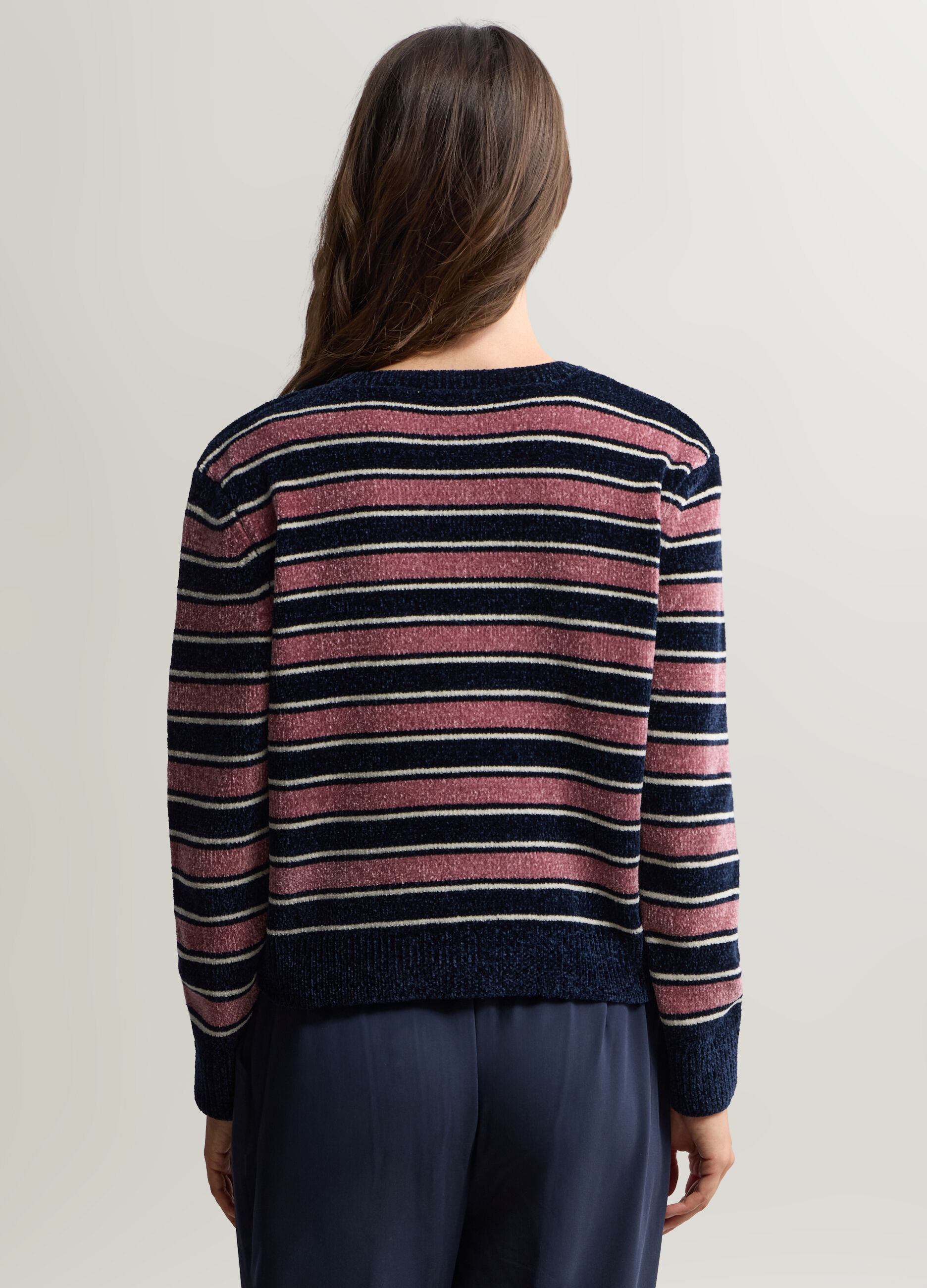 Pullover girocollo operato donna_1