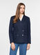 Blazer doppiopetto con collo revers donna_0