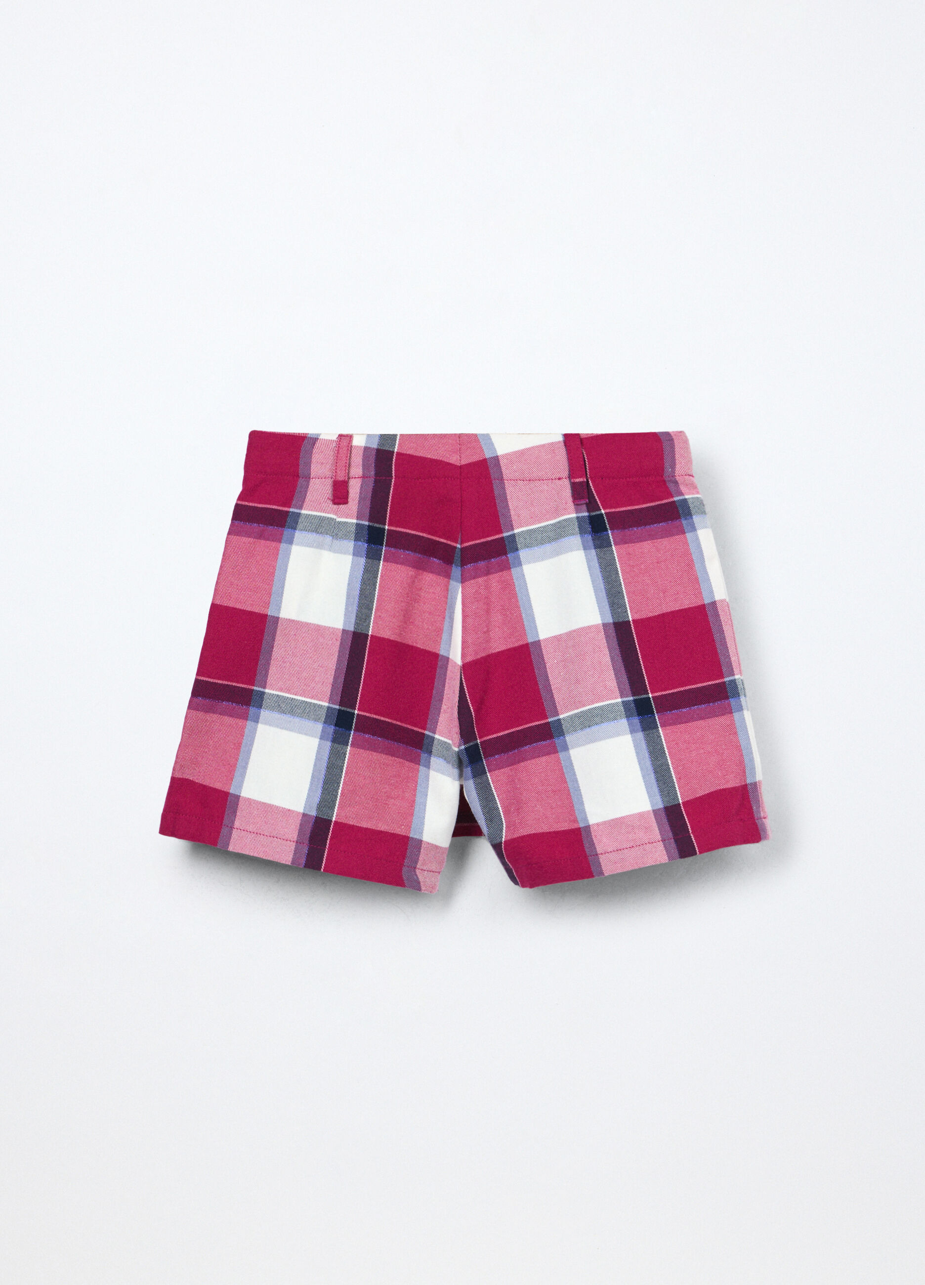 Gonna pantalone in twill misto cotone bambina_1