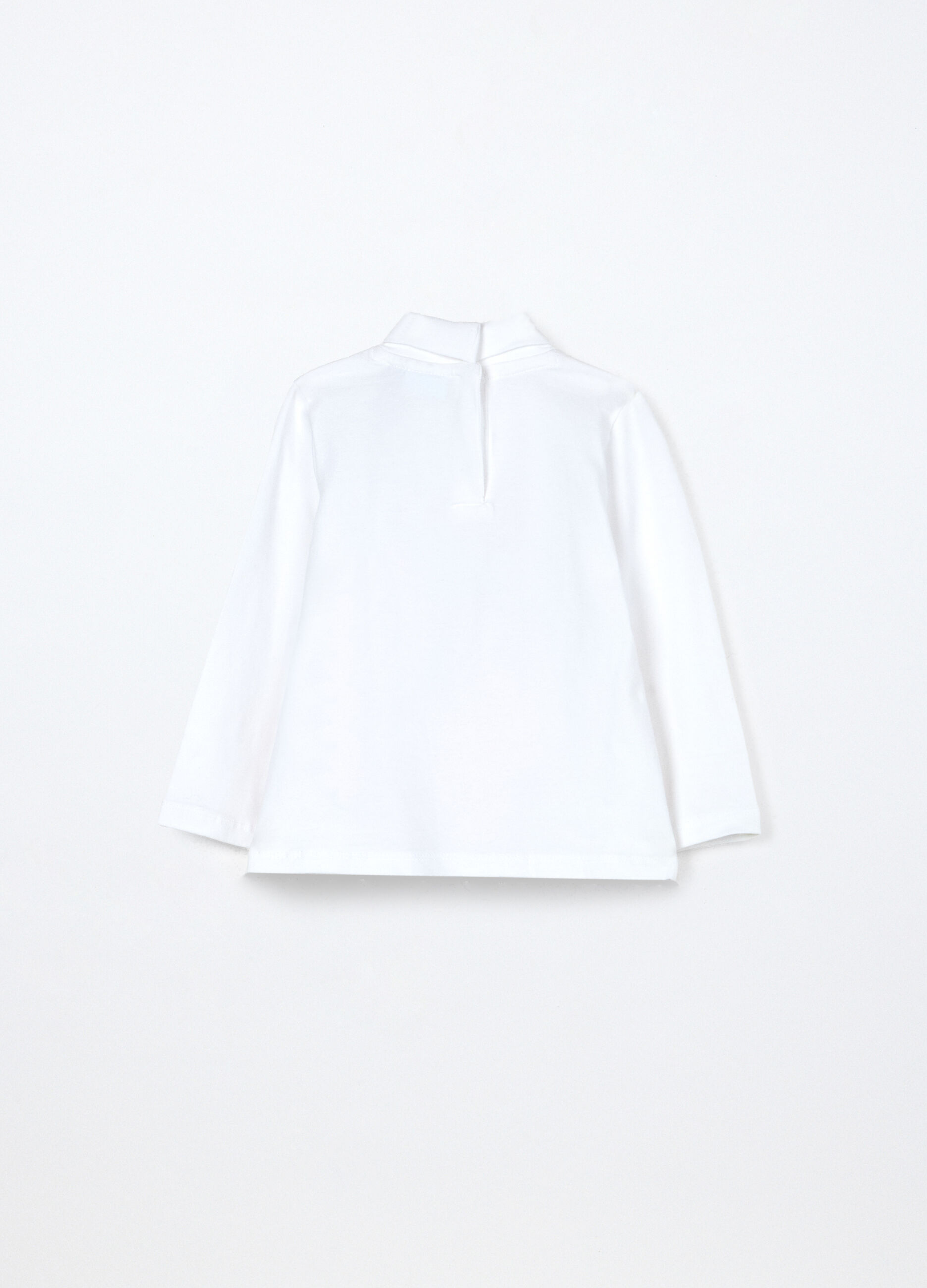 Lupetto in jersey di cotone stretch neonata_1