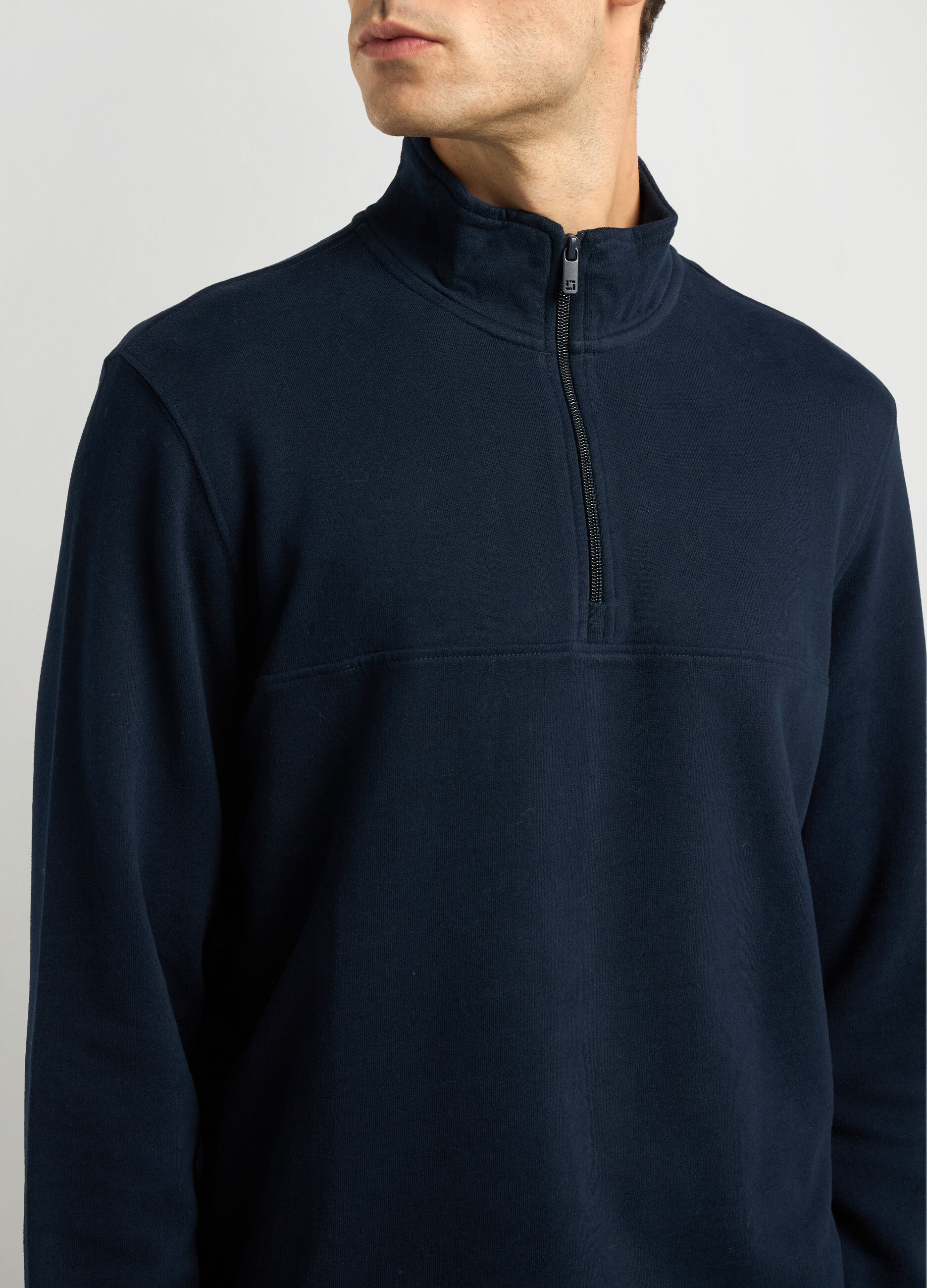 Felpa a collo alto uomo_2