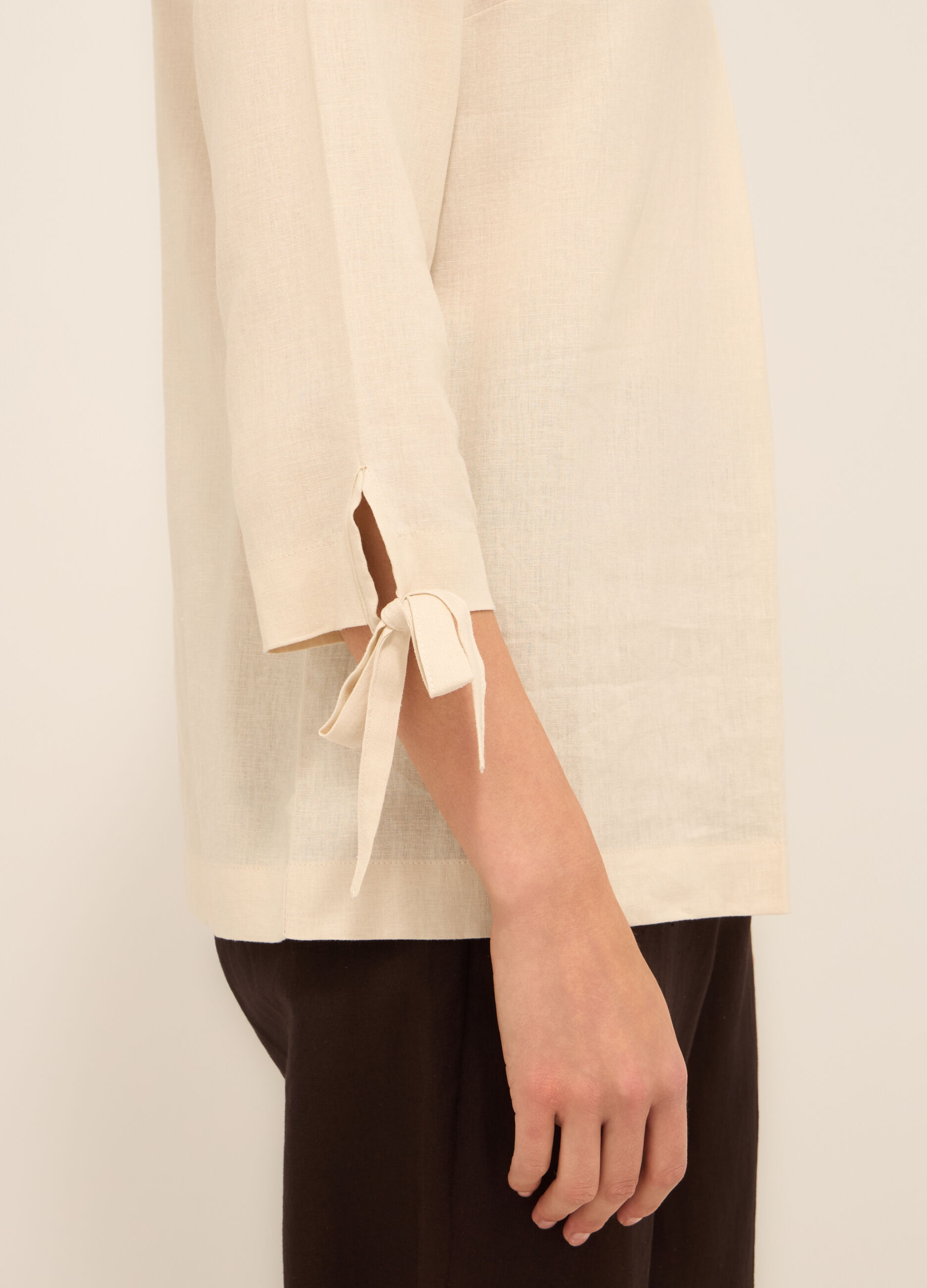 Blusa misto lino donna_2