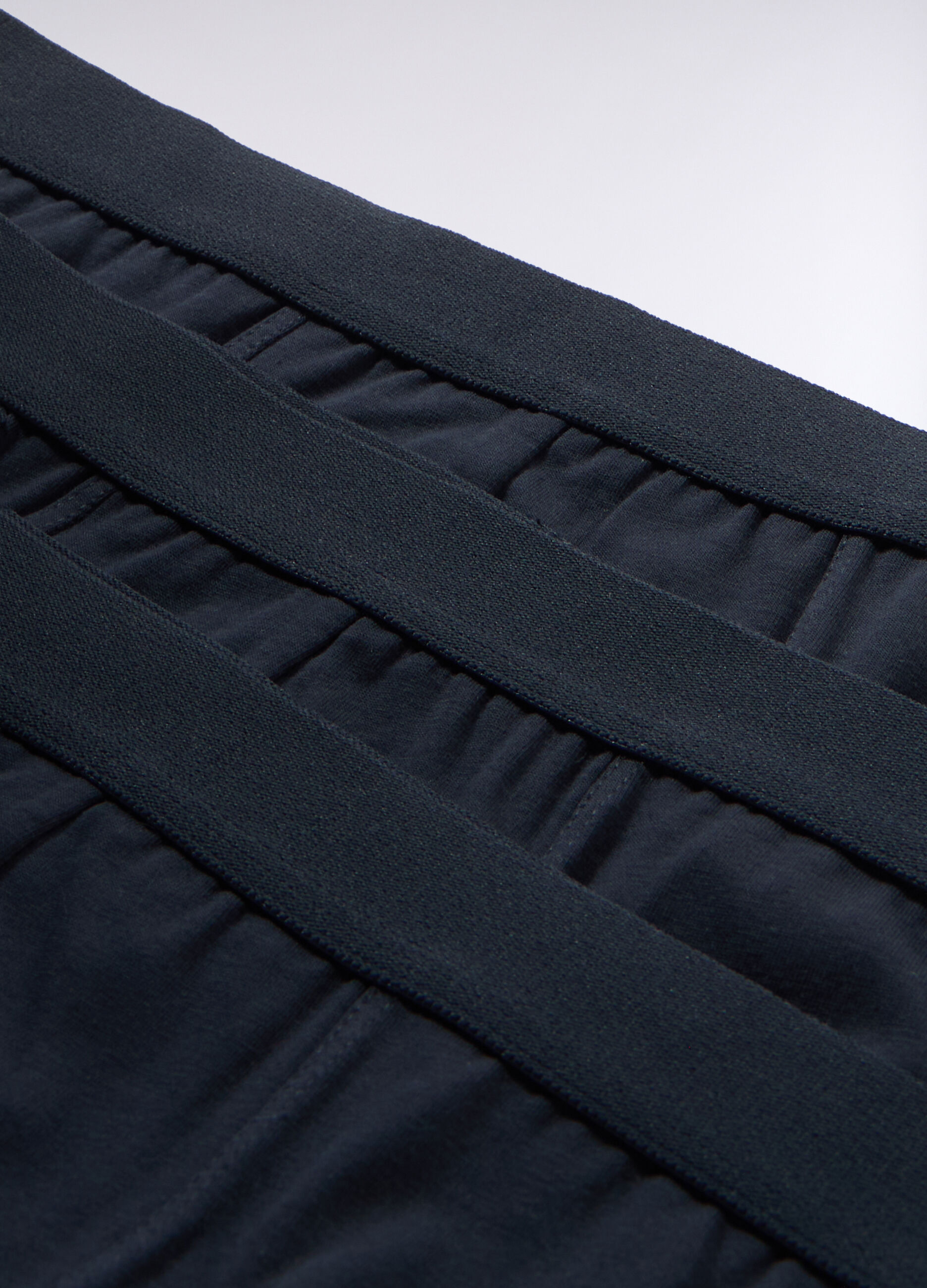 3 pack boxer tinta unita in cotone stretch uomo_2