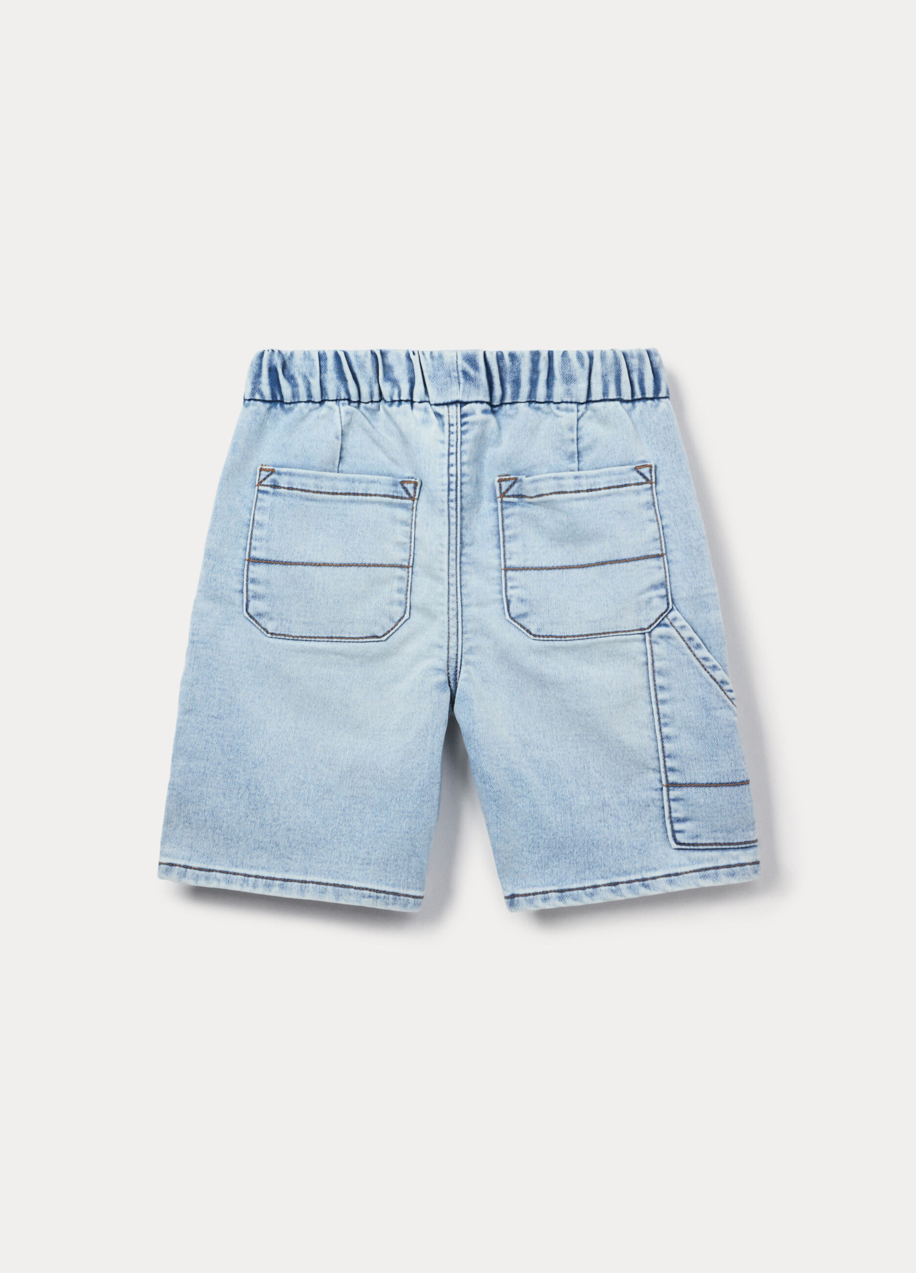 Shorts regular fit in comfort stretch denim bambino_1