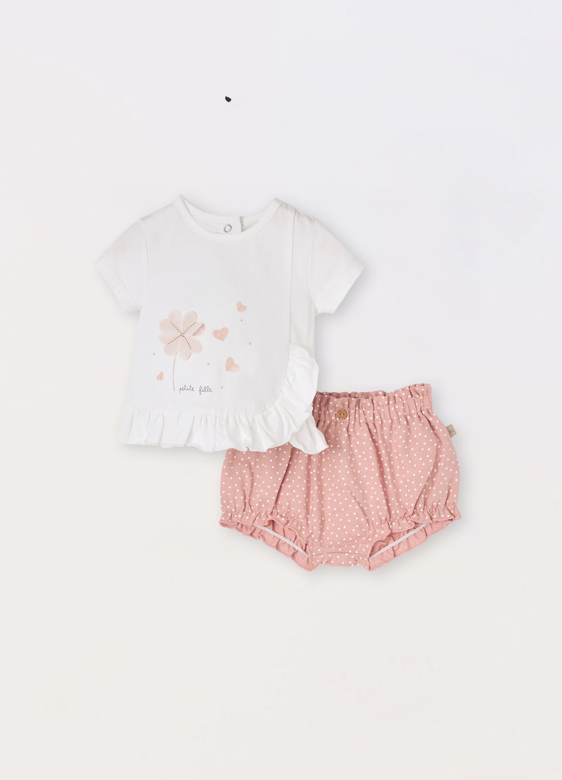 Set t-shirt + shorts neonata_0