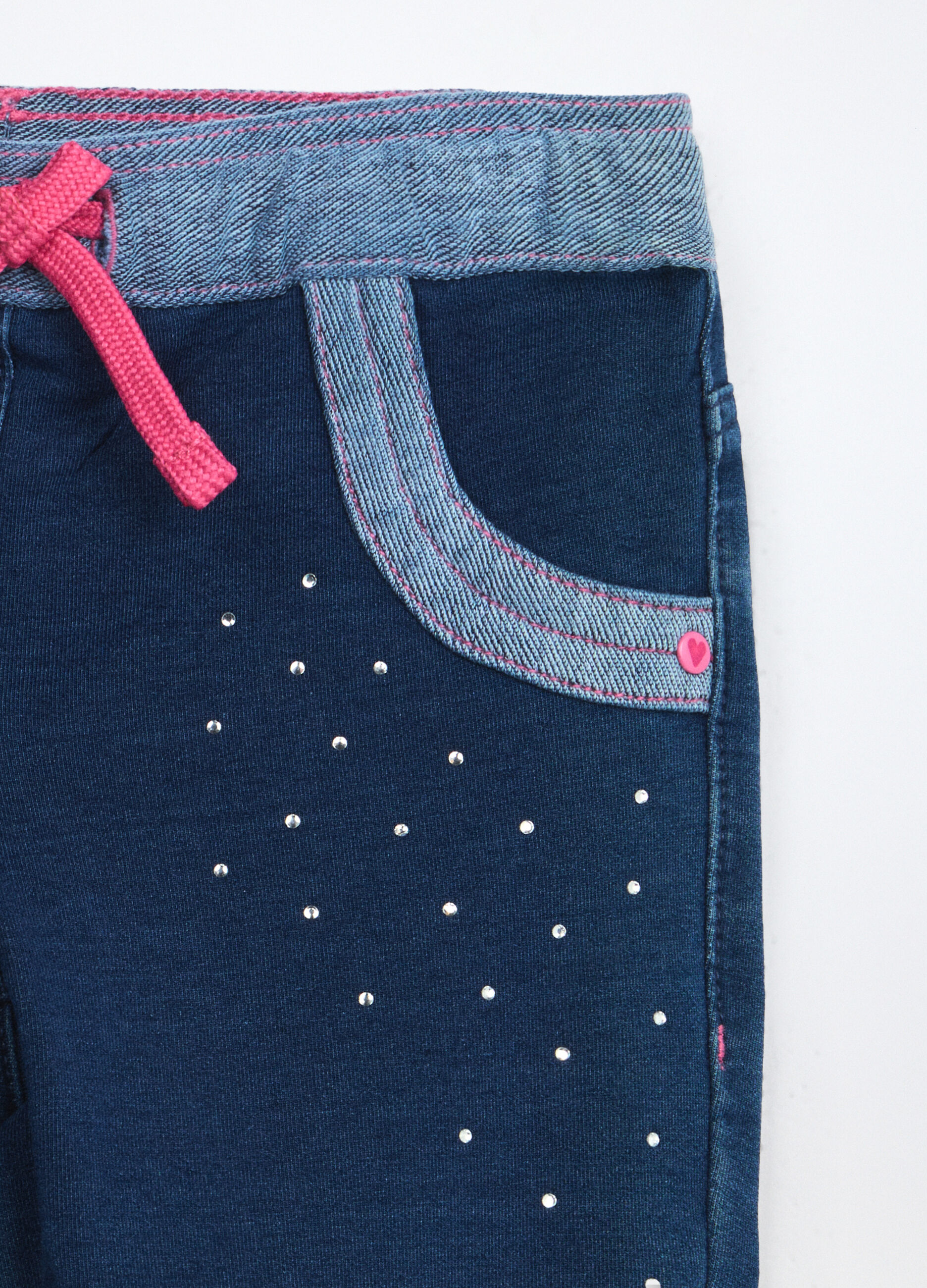 Treggings in denim misto cotone stretch bambina_2