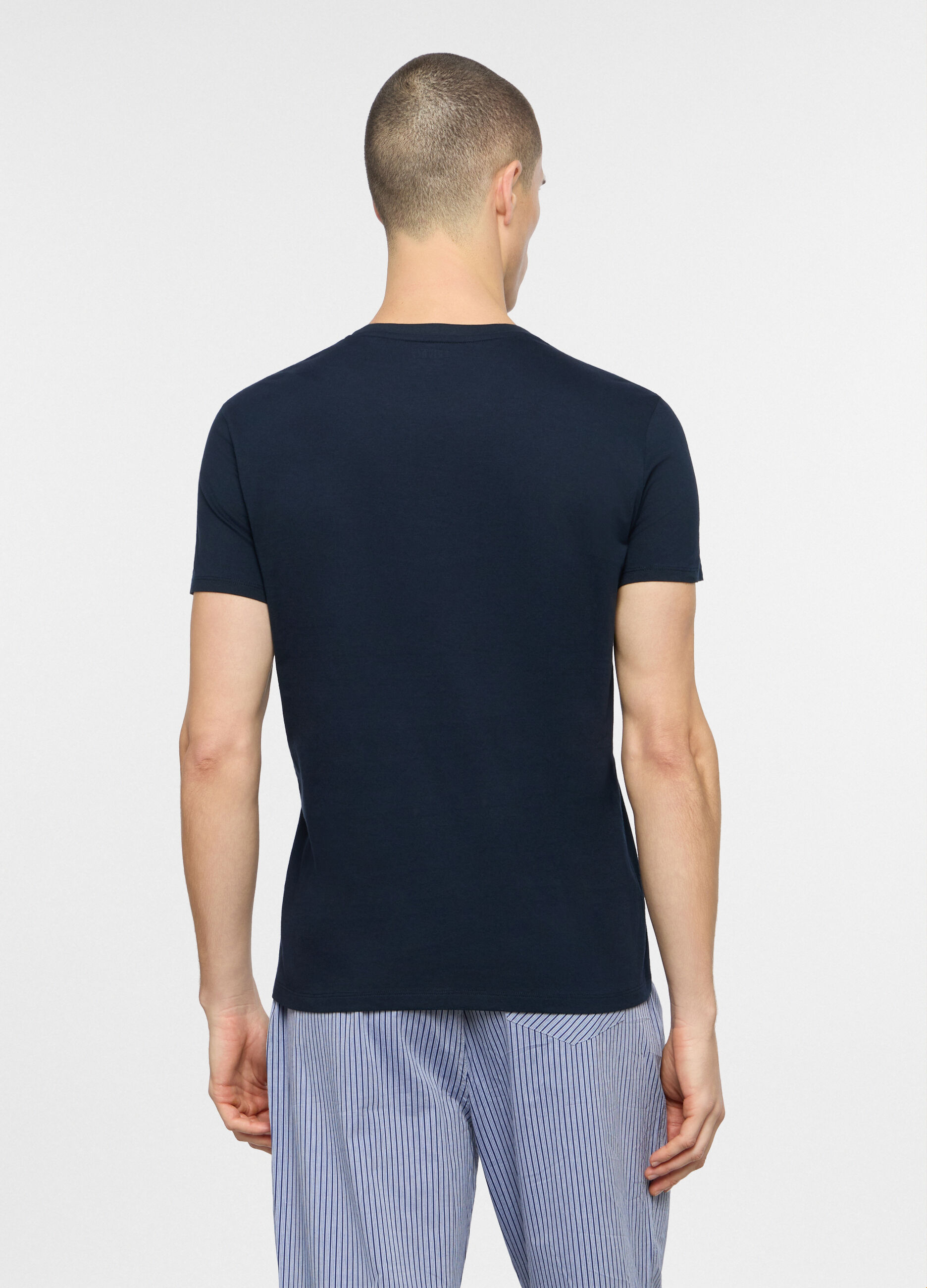T-shirt intima girocollo in jersey uomo_1