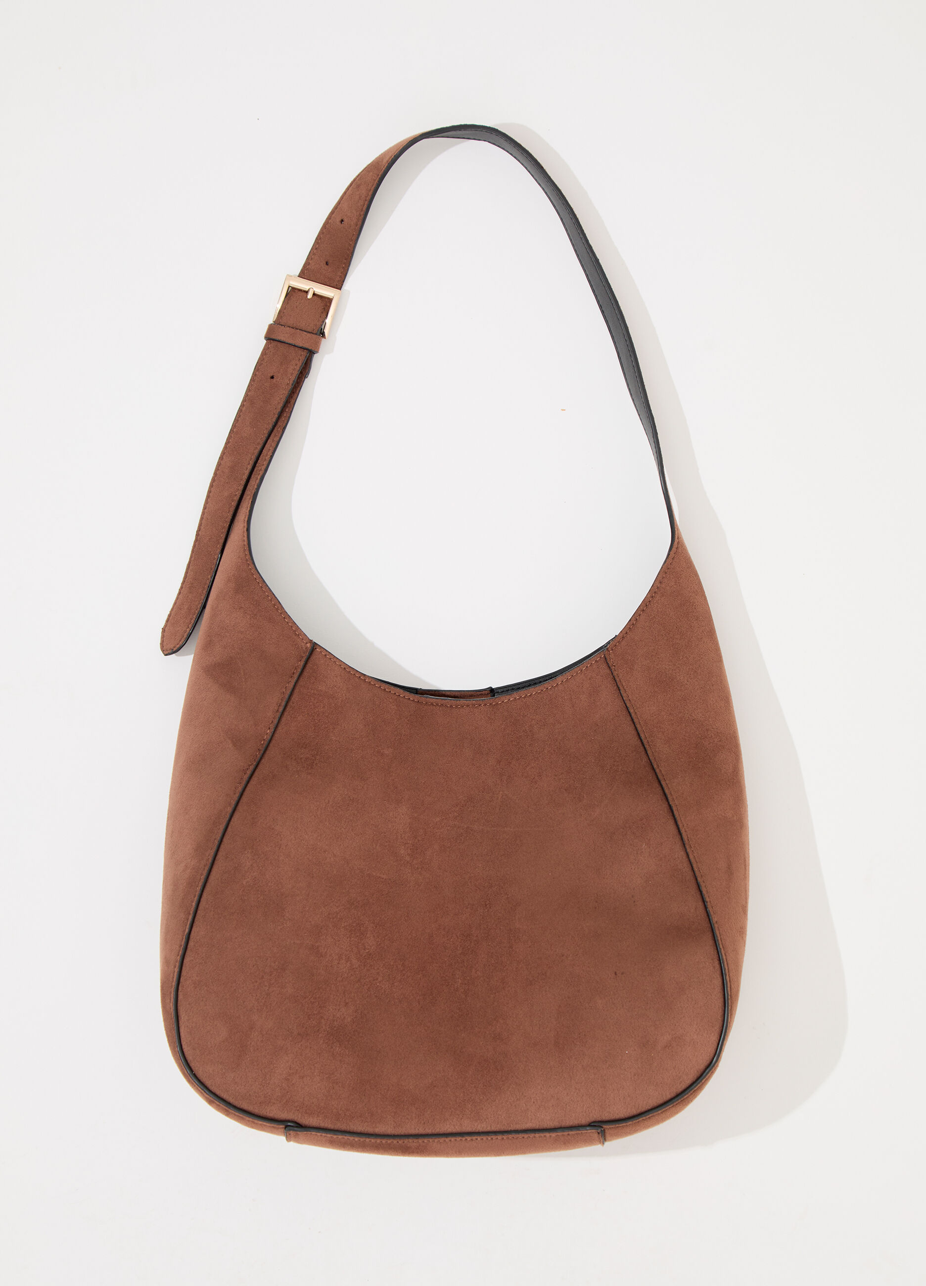 Borsa a spalla in ecopelle scamosciata donna_3
