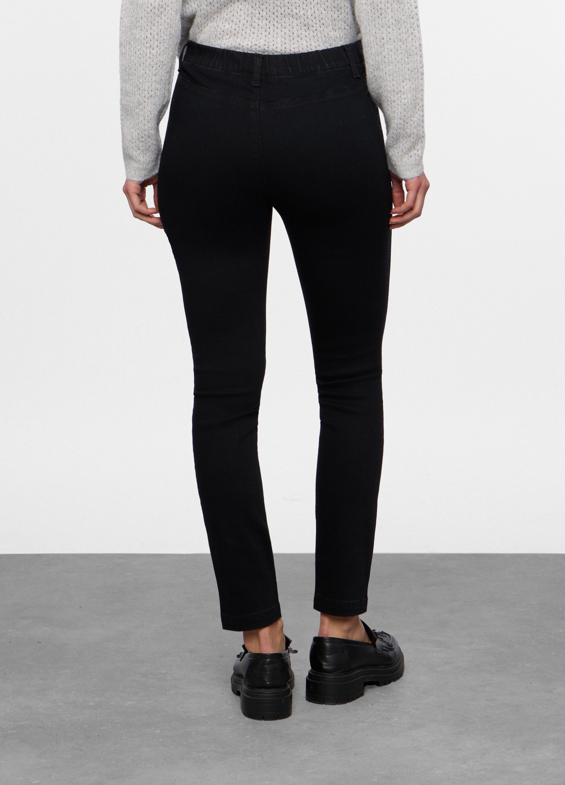 Jeggings misto cotone stretch donna_1