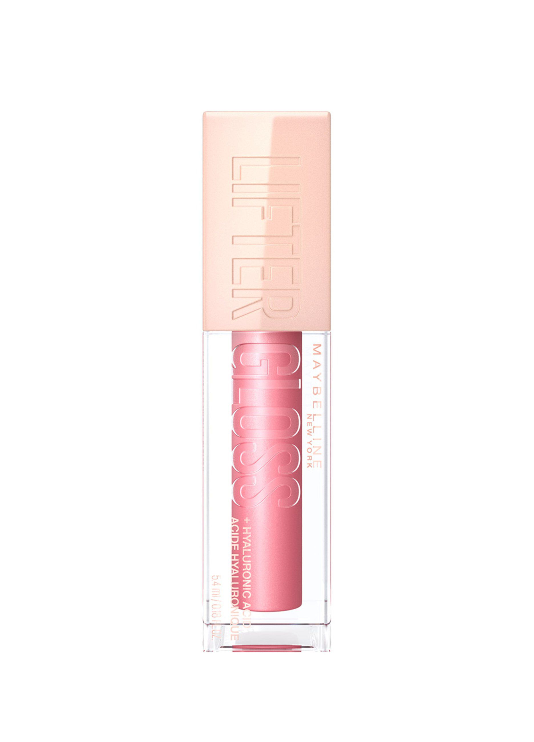 Maybelline New York Lifter Gloss, Lucidalabbra con acido ialuronico, Effetto rimpolpante e idratante, Petal (005), 5,4 ml.