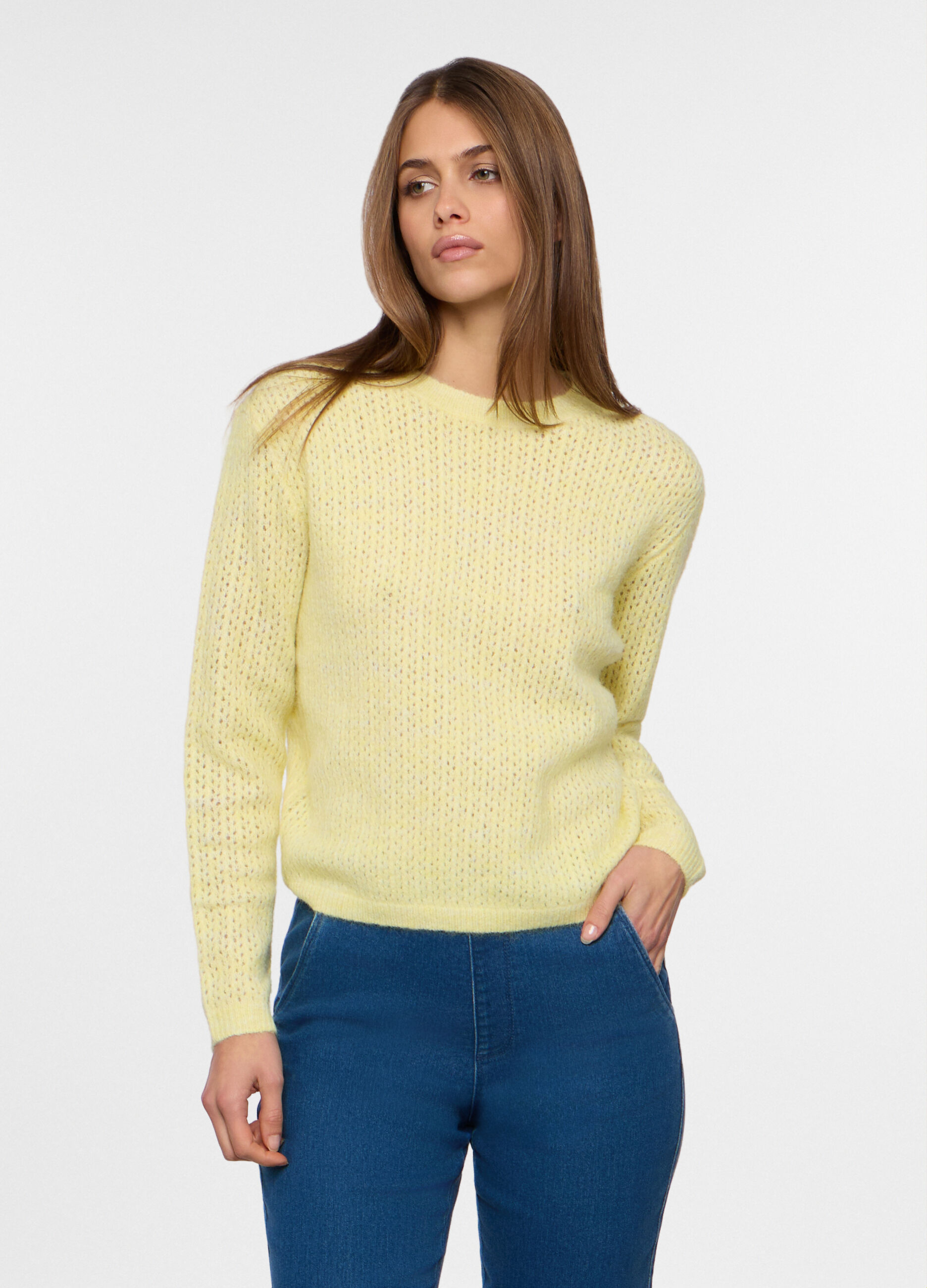 Pullover misto lana donna_0